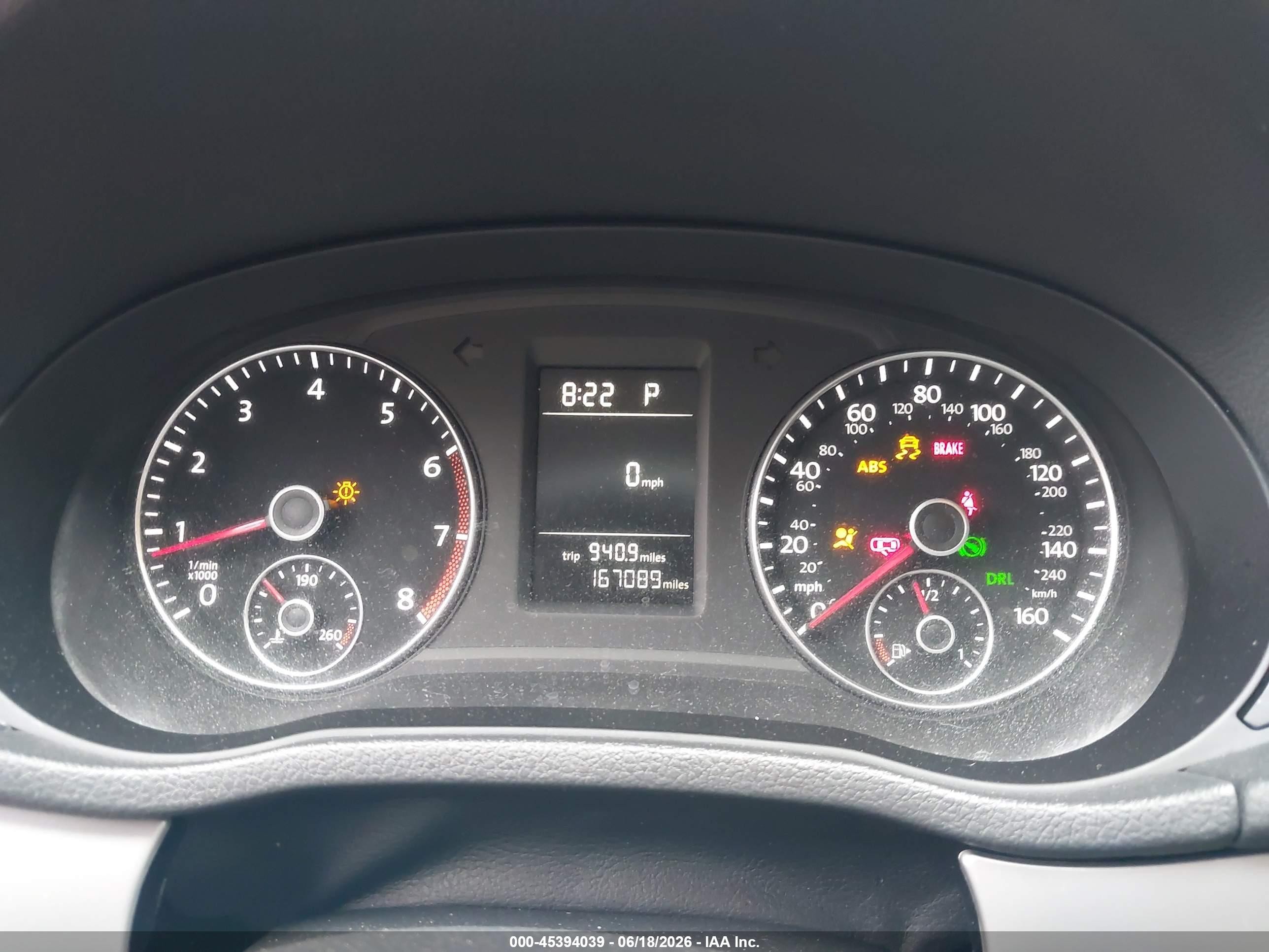 2014 Volkswagen Passat 1.8t Wolfsburg Edition Gray vin: 1VWAS7A32EC034346
