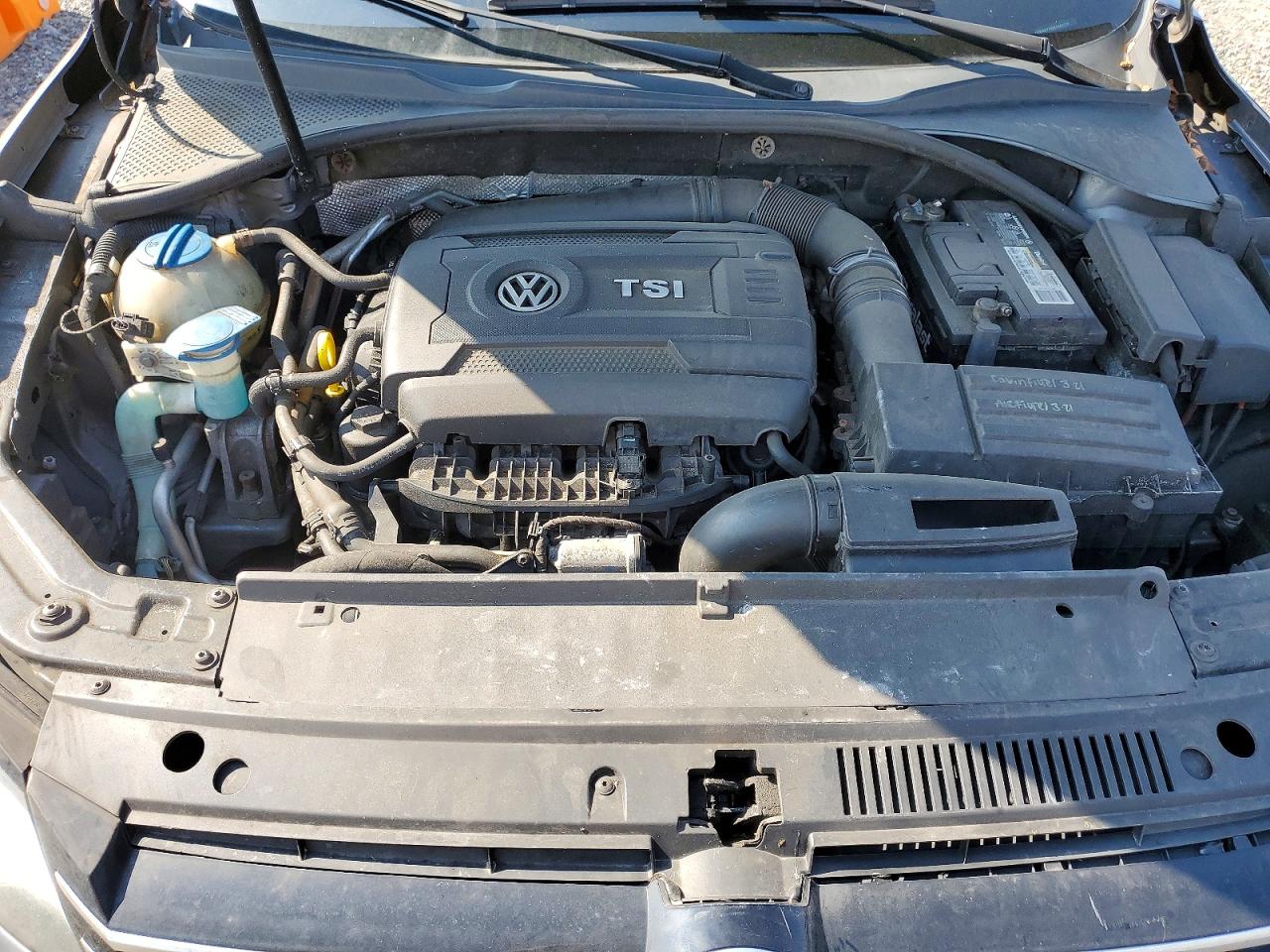 2014 Volkswagen Passat S Серый vin: 1VWAS7A32EC041779