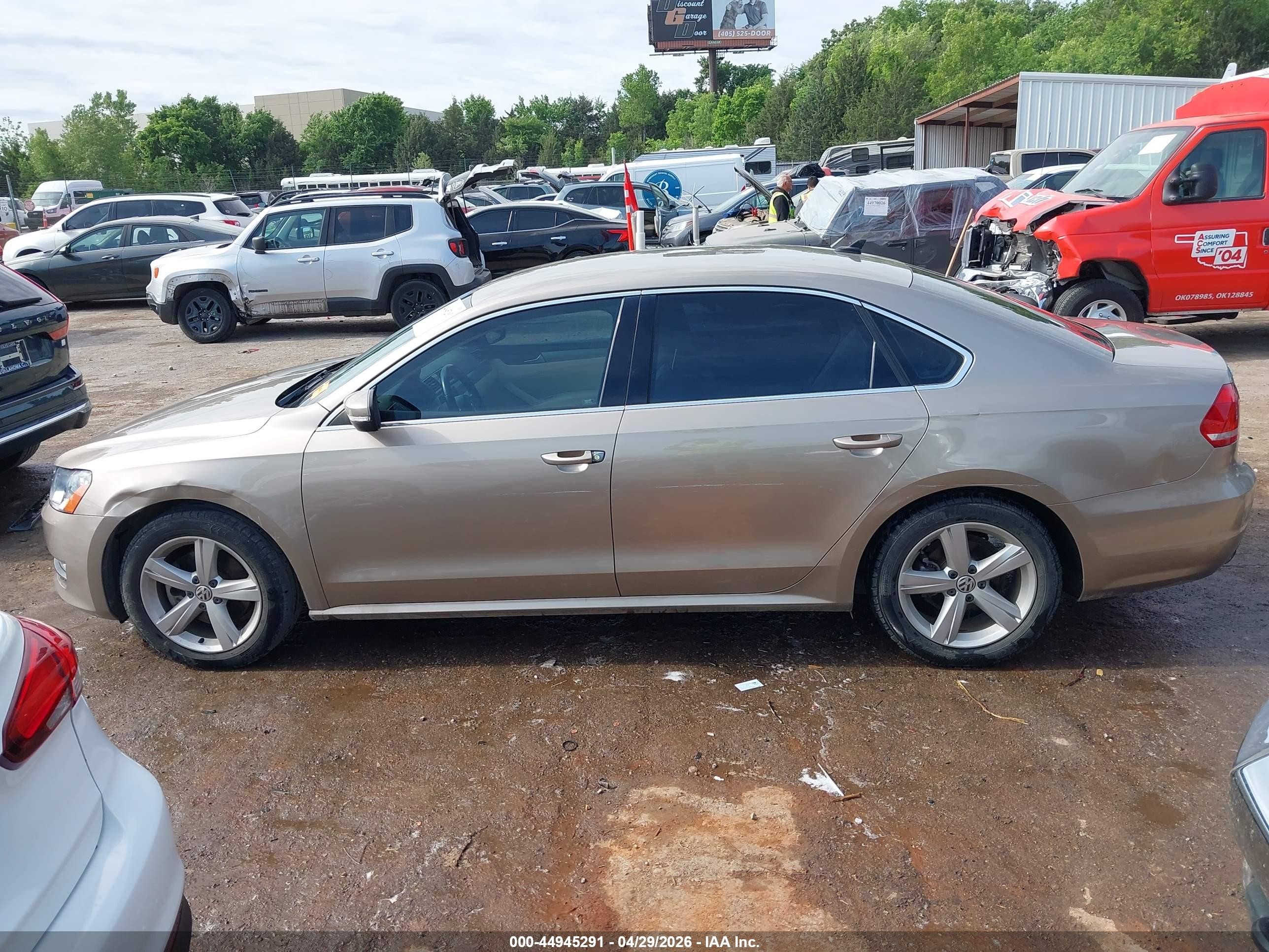 2015 Volkswagen Passat 1.8t Limited Edition Tan vin: 1VWAS7A32FC083094