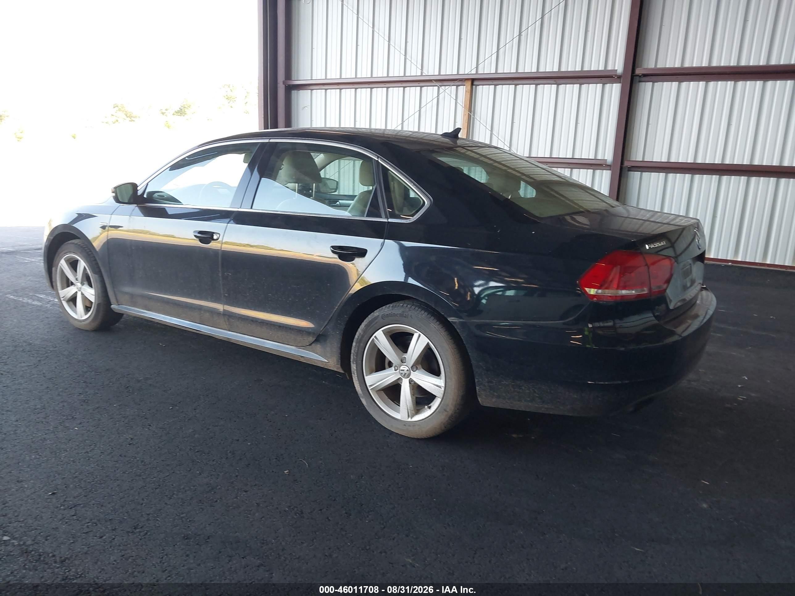 2015 Volkswagen Passat 1.8t Limited Edition Black vin: 1VWAS7A32FC110567