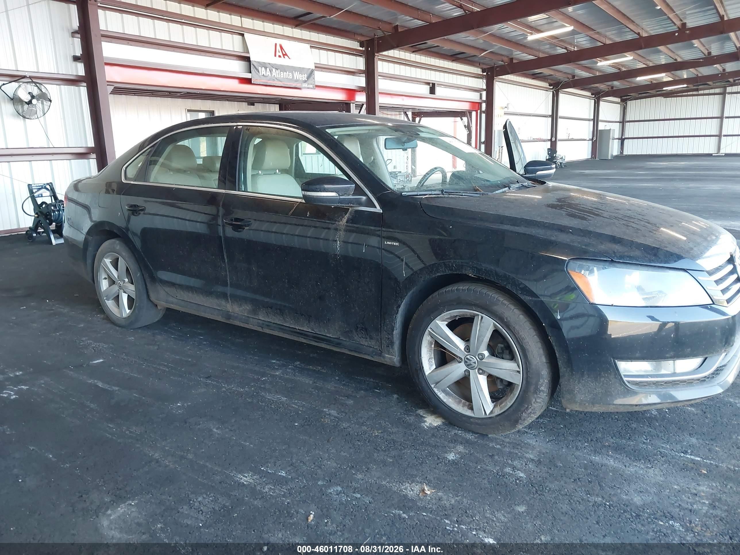 2015 Volkswagen Passat 1.8t Limited Edition Black vin: 1VWAS7A32FC110567