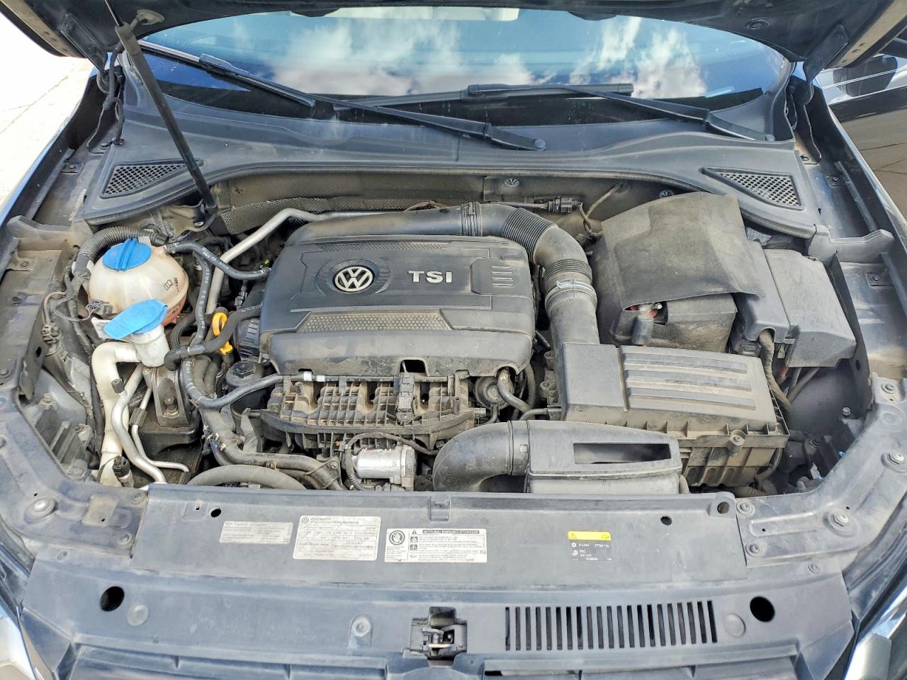 2015 Volkswagen Passat S Black vin: 1VWAS7A32FC112321