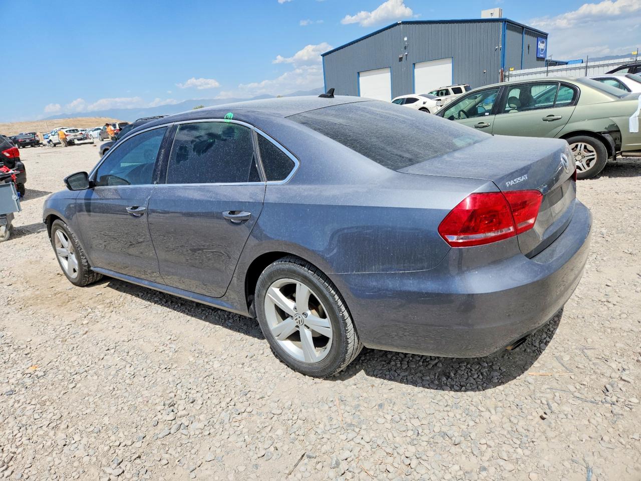 2015 Volkswagen Passat S Charcoal vin: 1VWAS7A32FC116434