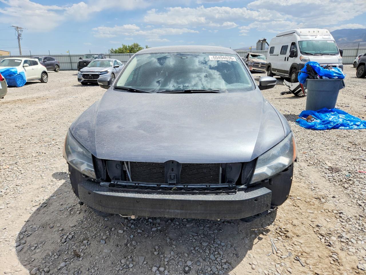 2015 Volkswagen Passat S Charcoal vin: 1VWAS7A32FC116434