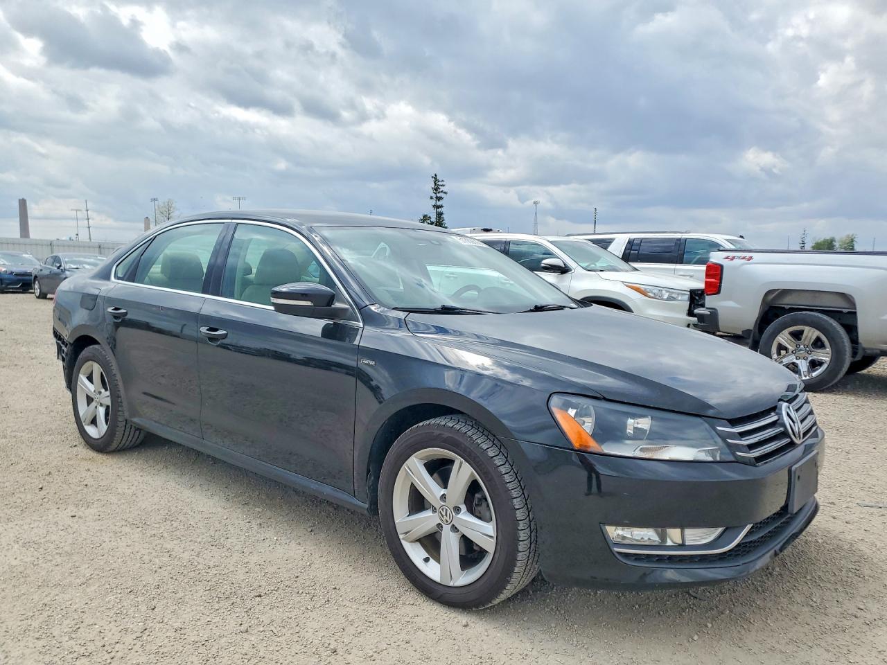 2015 Volkswagen Passat S Black vin: 1VWAS7A32FC118863