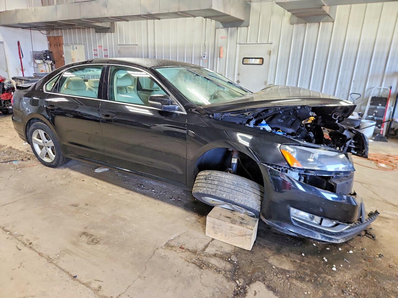 2015 Volkswagen Passat S Black vin: 1VWAS7A33FC111761