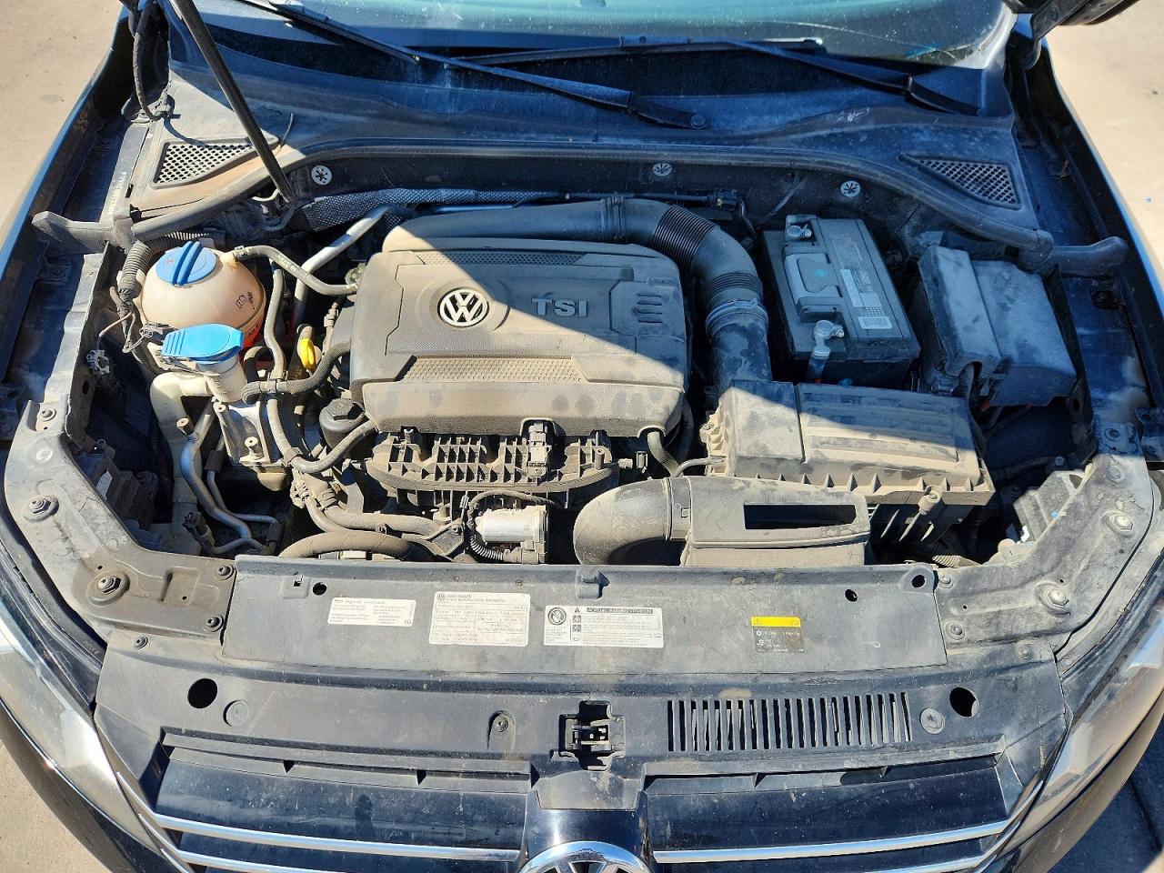 2015 Volkswagen Passat S Черный vin: 1VWAS7A33FC121366
