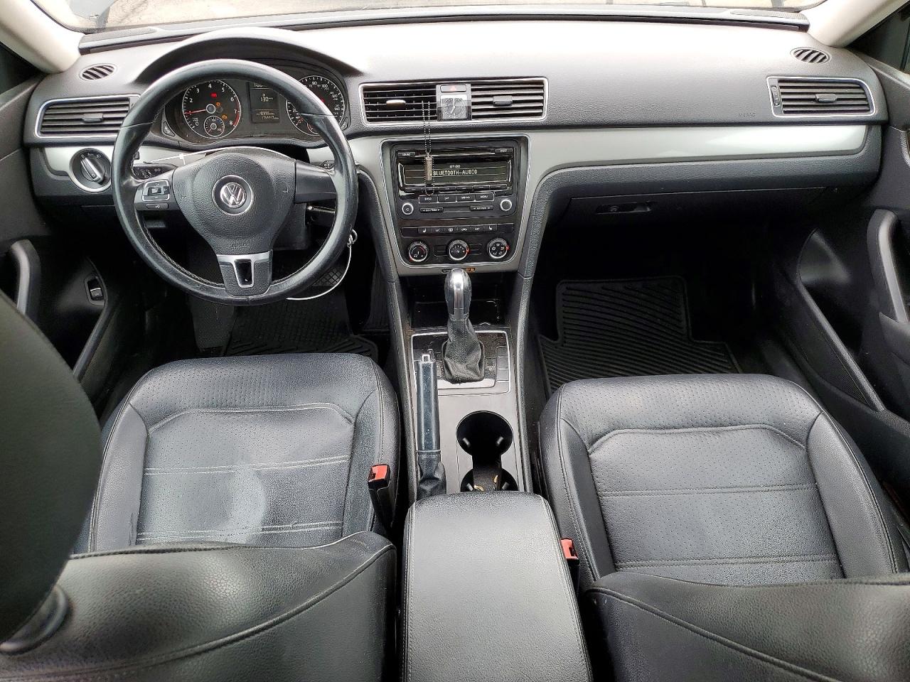 2014 Volkswagen Passat S Black vin: 1VWAS7A34EC108723