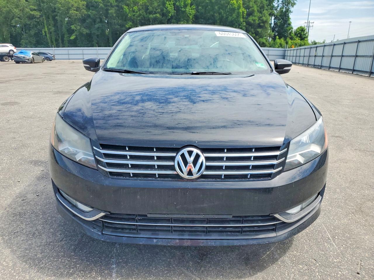 2015 Volkswagen Passat S Black vin: 1VWAS7A34FC113812