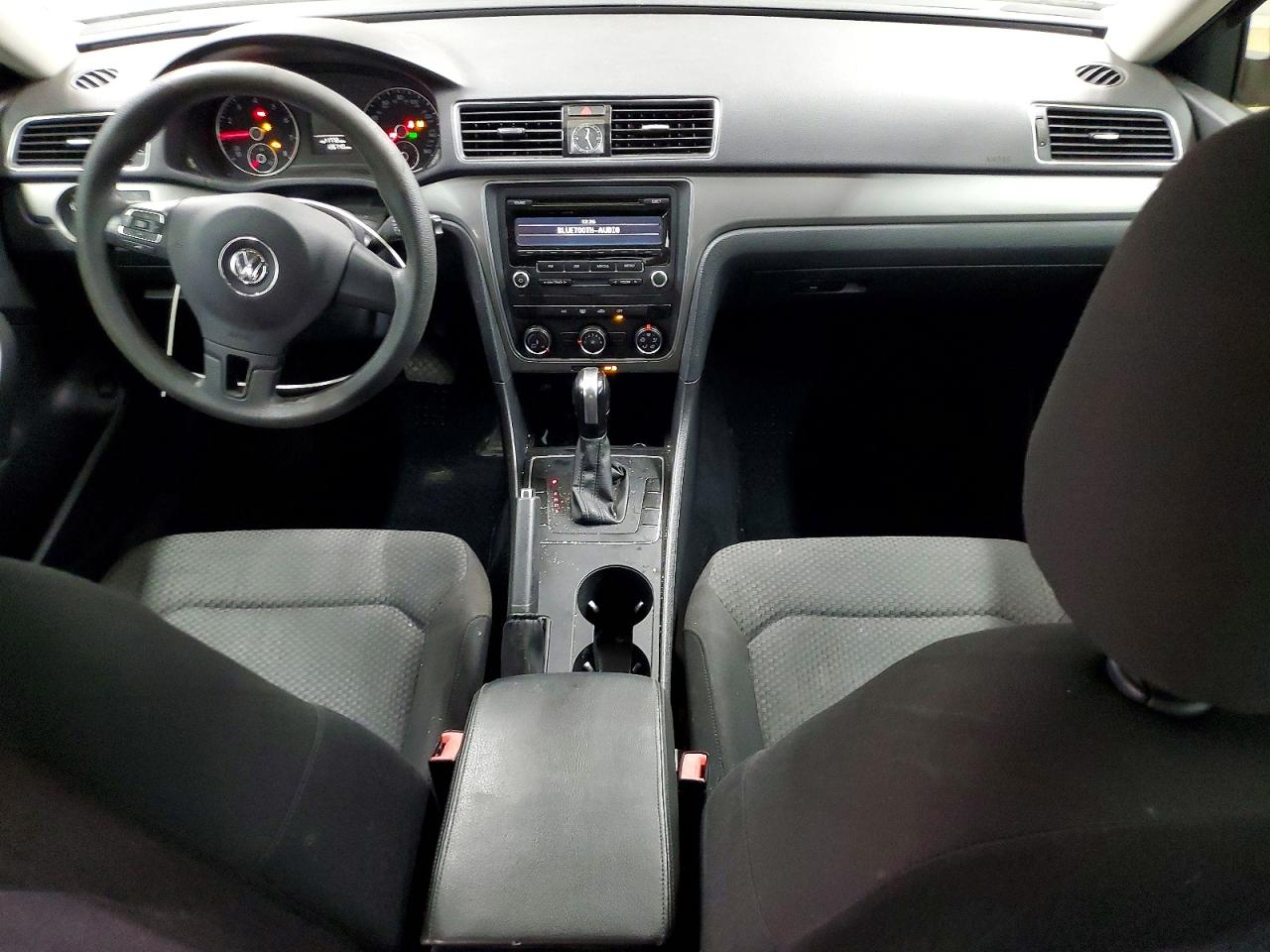 2014 Volkswagen Passat S Black vin: 1VWAS7A35EC120315