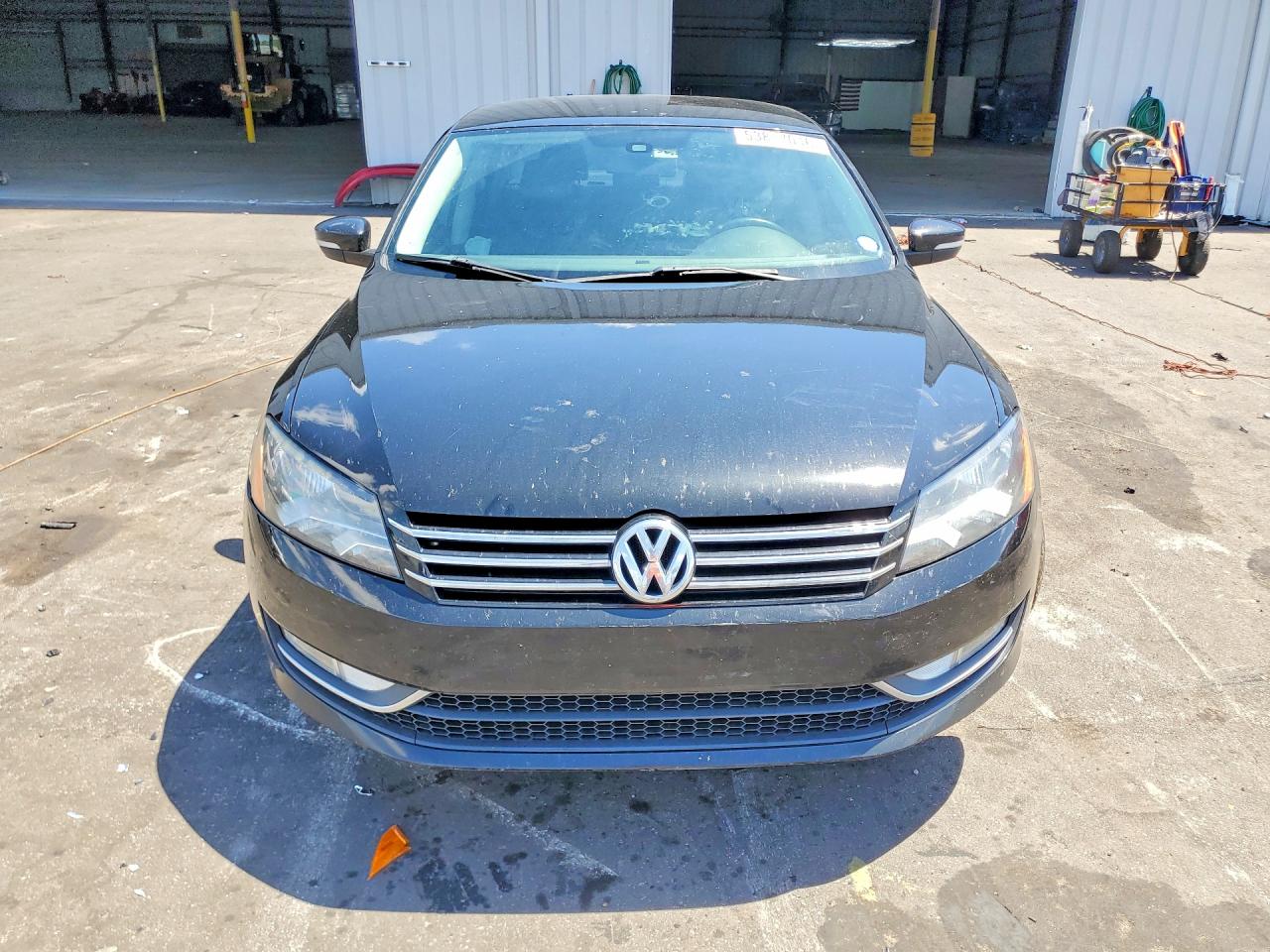 2015 Volkswagen Passat S Black vin: 1VWAS7A36FC100818