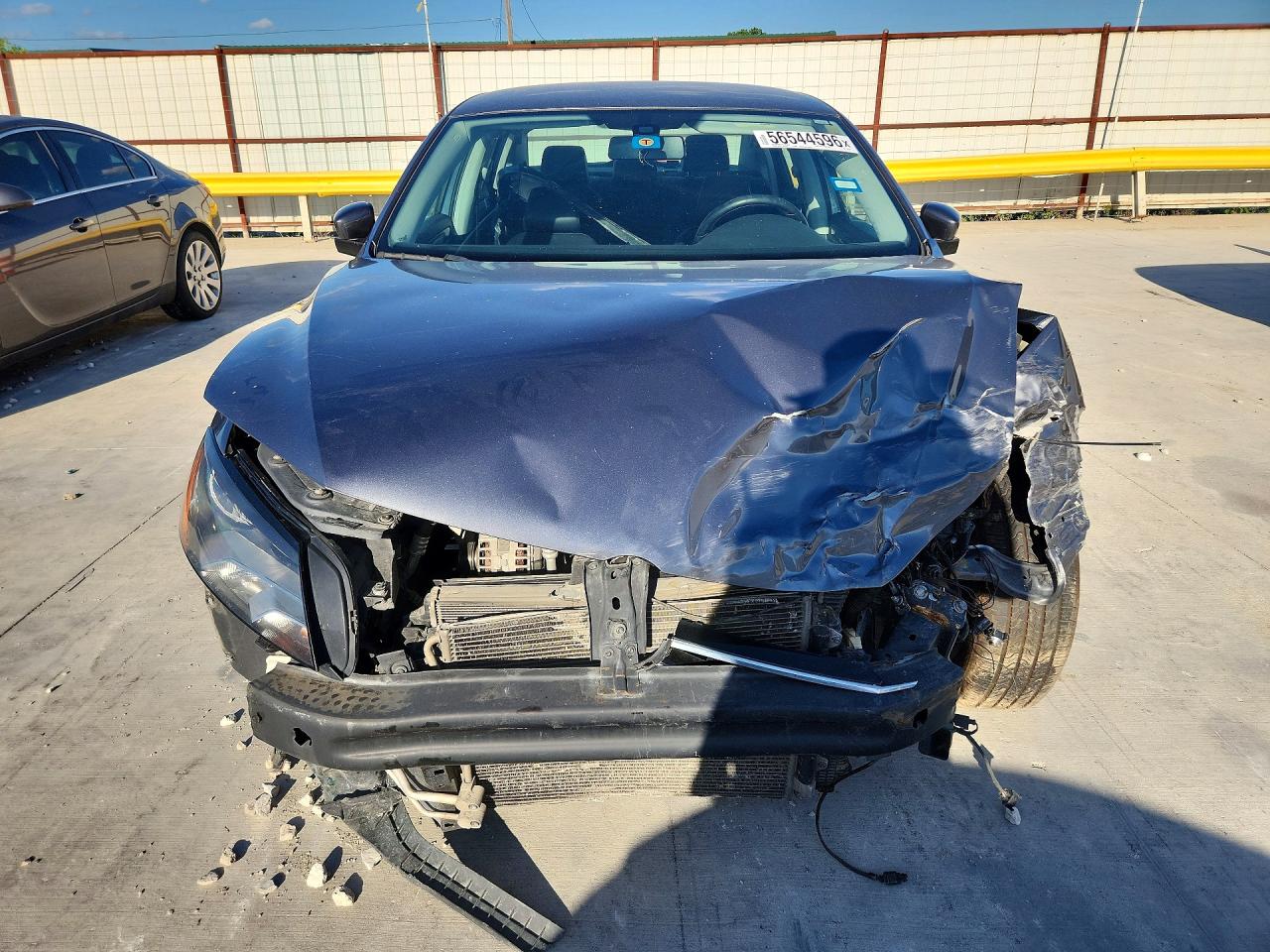 2015 Volkswagen Passat S Серый vin: 1VWAS7A36FC120387