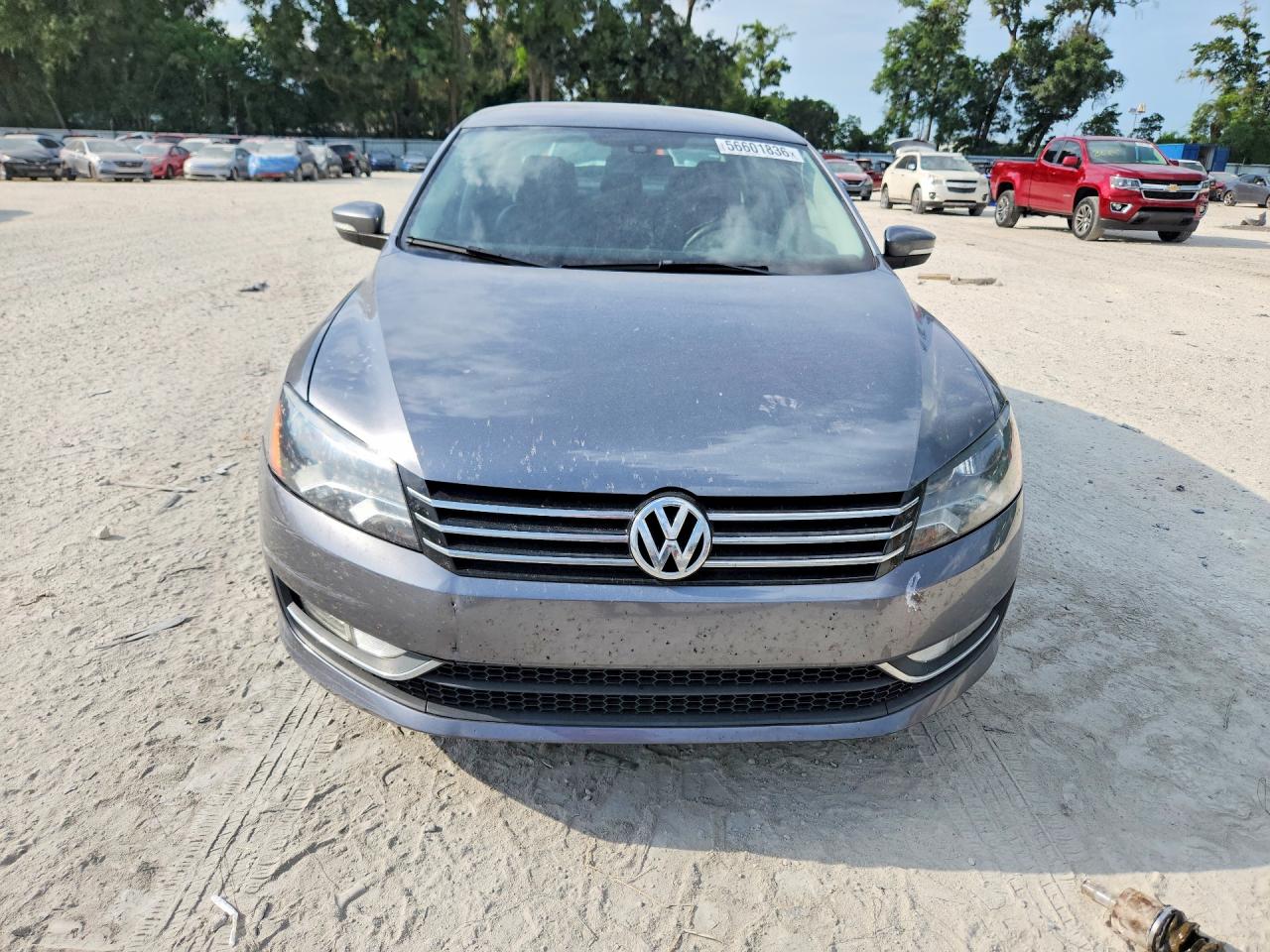 2015 Volkswagen Passat S Gray vin: 1VWAS7A37FC113027