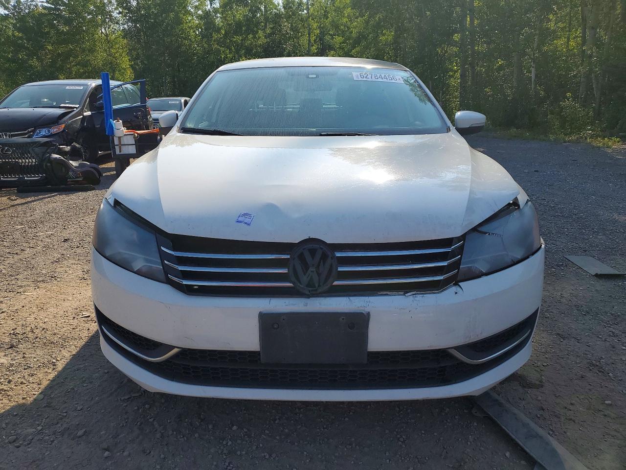 2015 Volkswagen Passat S White vin: 1VWAS7A37FC113142