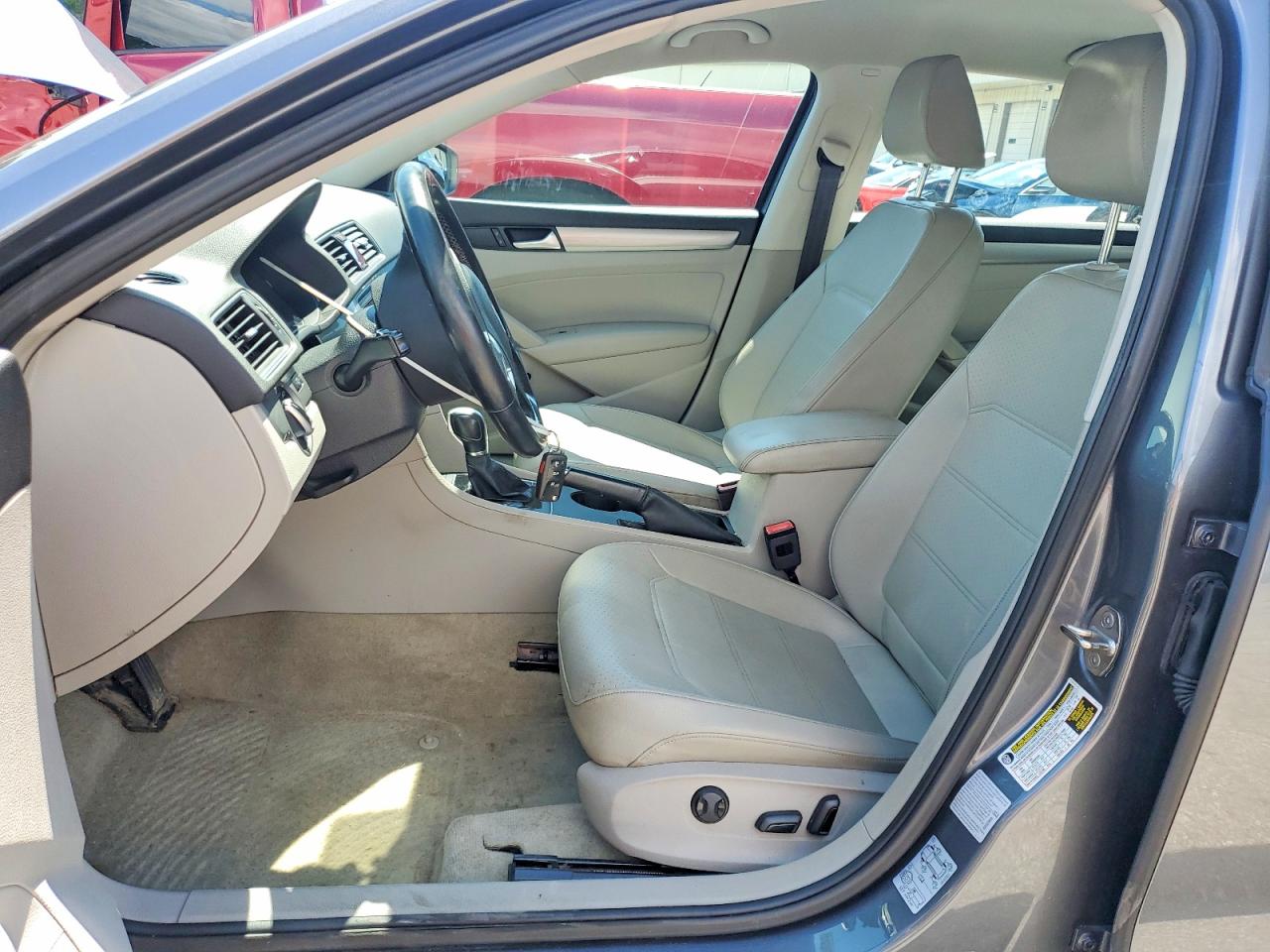 2015 Volkswagen Passat S Gray vin: 1VWAS7A37FC119250