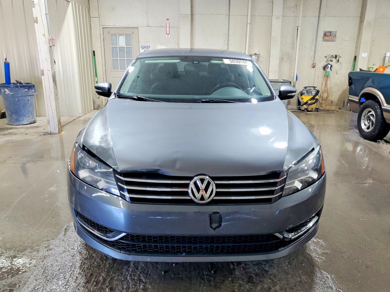 2014 Volkswagen Passat S Charcoal vin: 1VWAS7A38EC114296