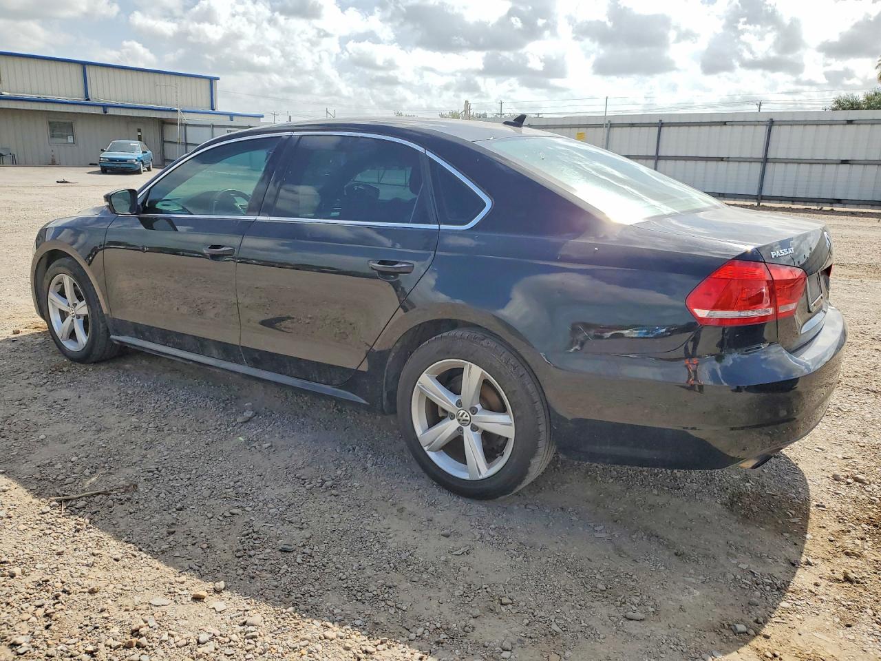 2015 Volkswagen Passat S Black vin: 1VWAS7A38FC079678