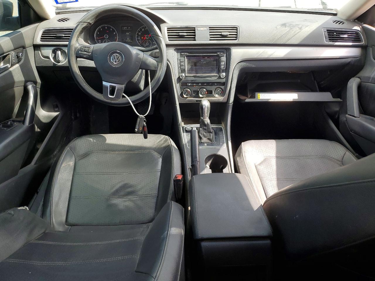 2015 Volkswagen Passat S Black vin: 1VWAS7A38FC079678