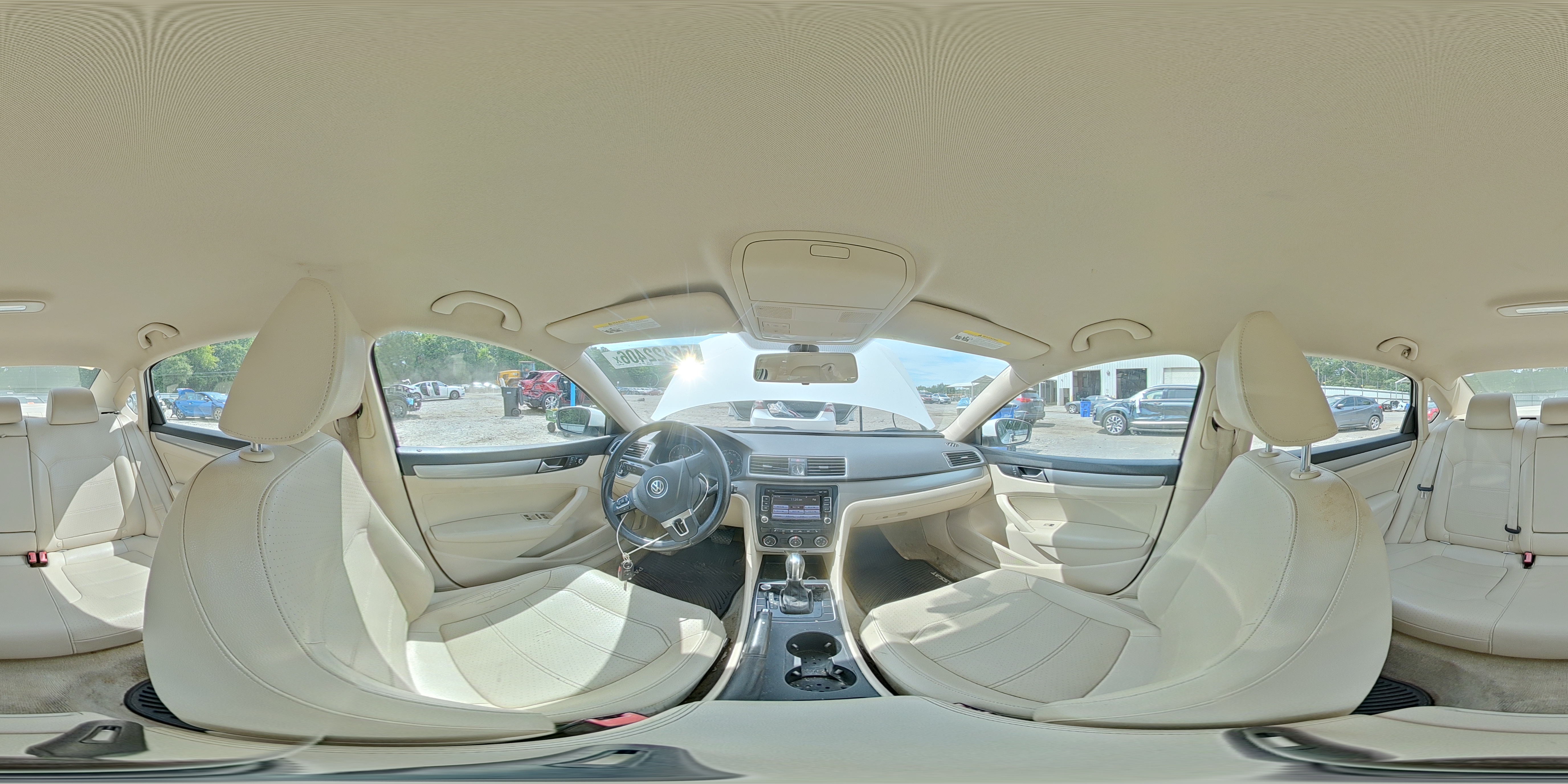 2015 Volkswagen Passat S White vin: 1VWAS7A39FC085196
