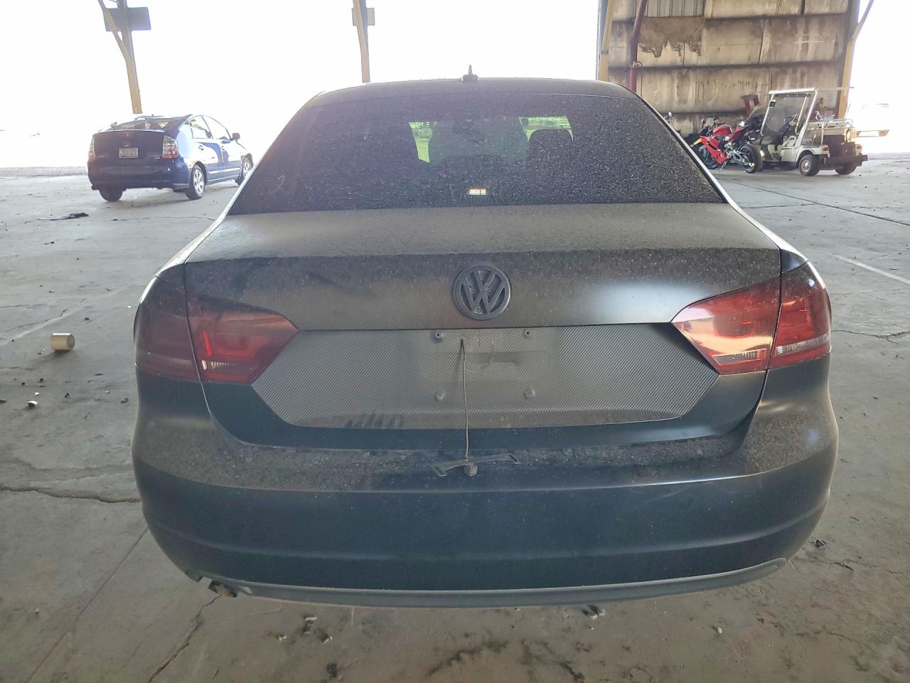 2014 Volkswagen Passat S Black vin: 1VWAT7A30EC073448