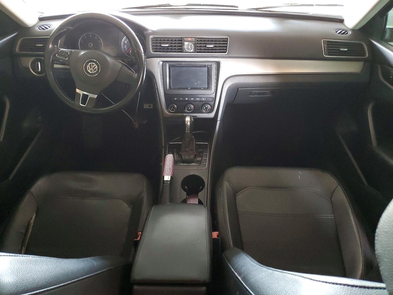 2014 Volkswagen Passat S Black vin: 1VWAT7A30EC073448