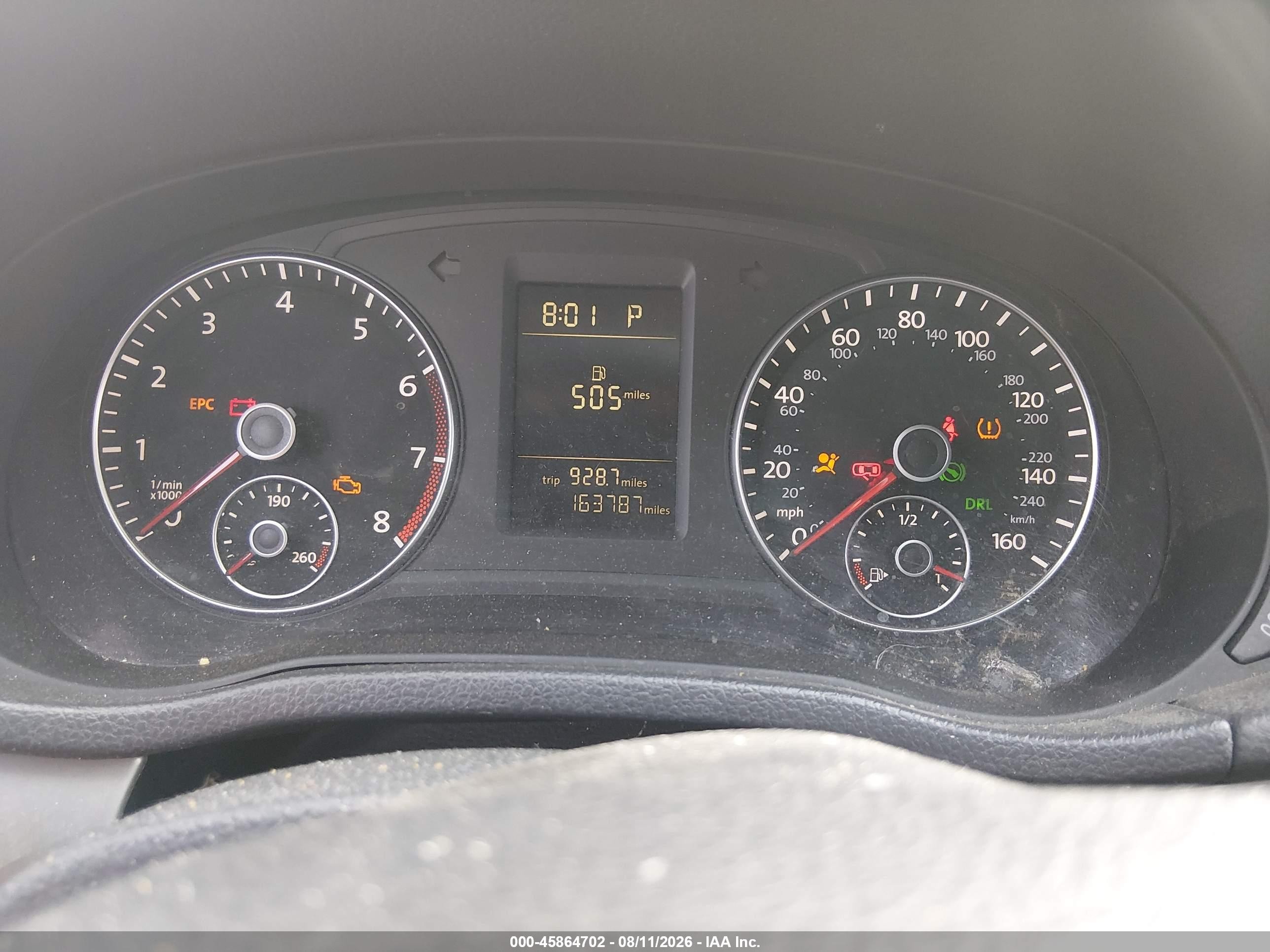 2014 Volkswagen Passat 1.8t Wolfsburg Edition Серый vin: 1VWAT7A30EC078715