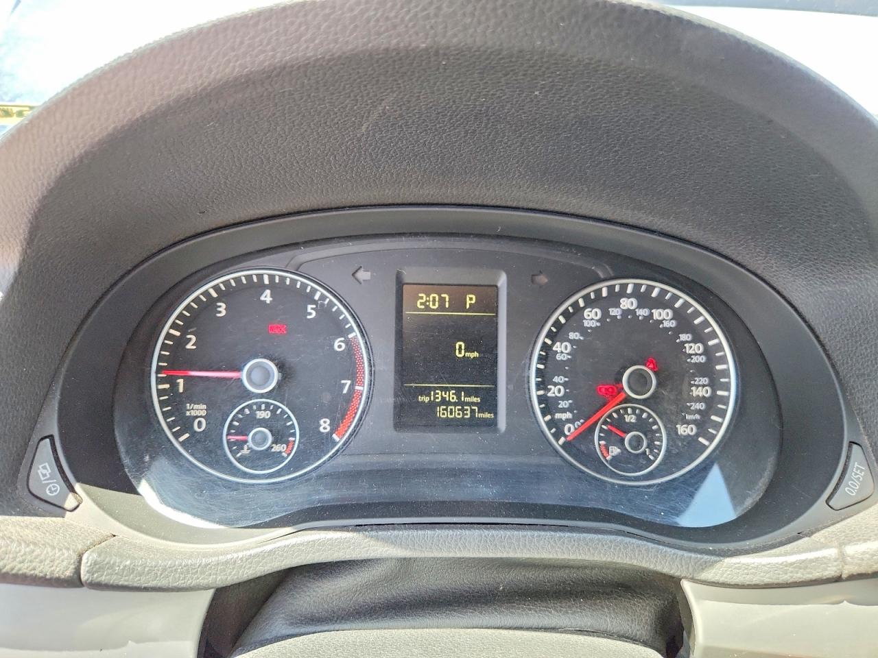 2015 Volkswagen Passat S Синий vin: 1VWAT7A30FC031850