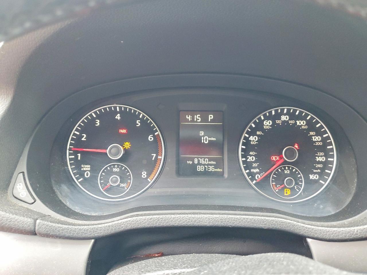 2015 Volkswagen Passat S Золотой vin: 1VWAT7A30FC098447