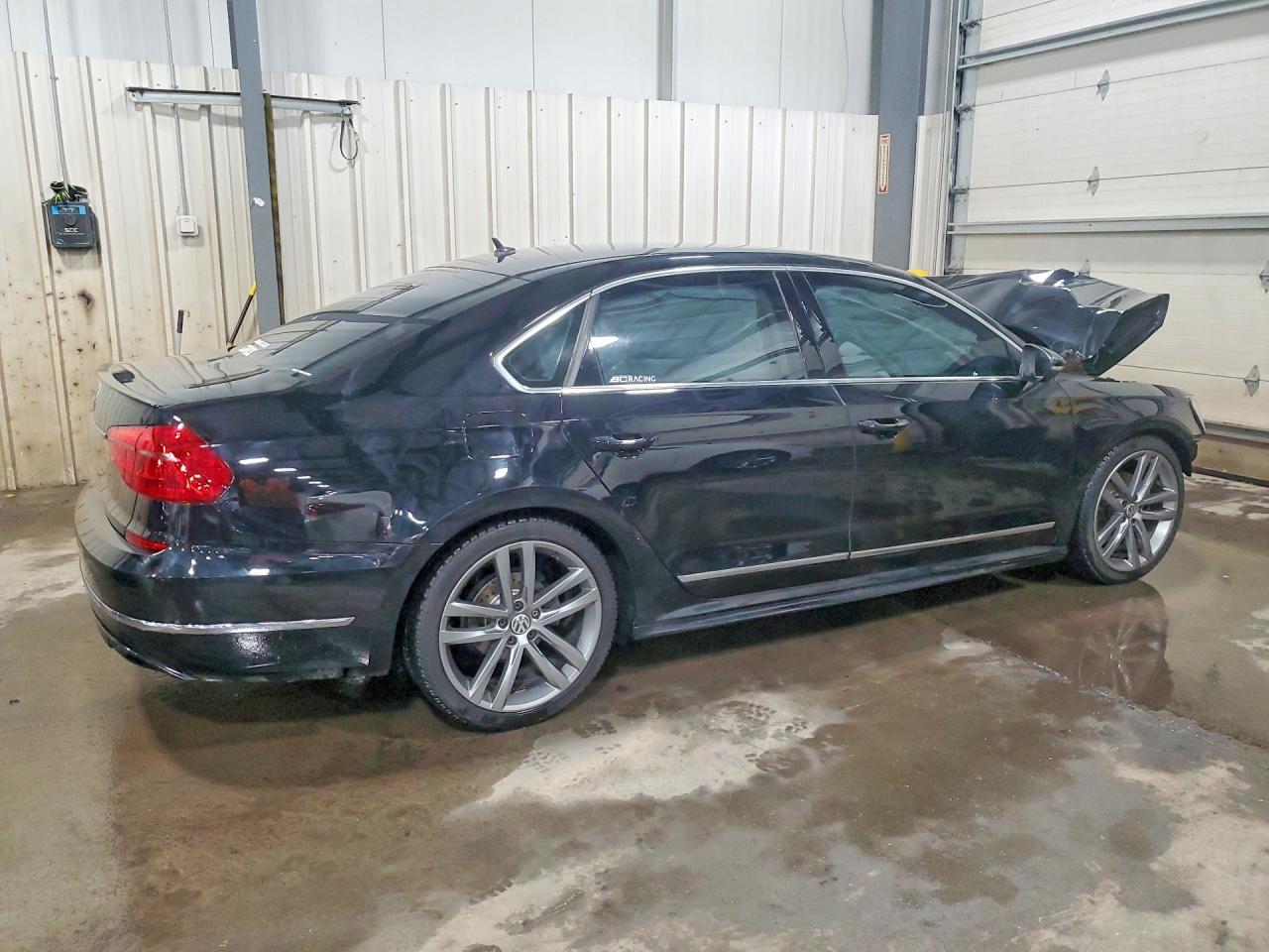 2016 Volkswagen Passat S Black vin: 1VWAT7A30GC064249
