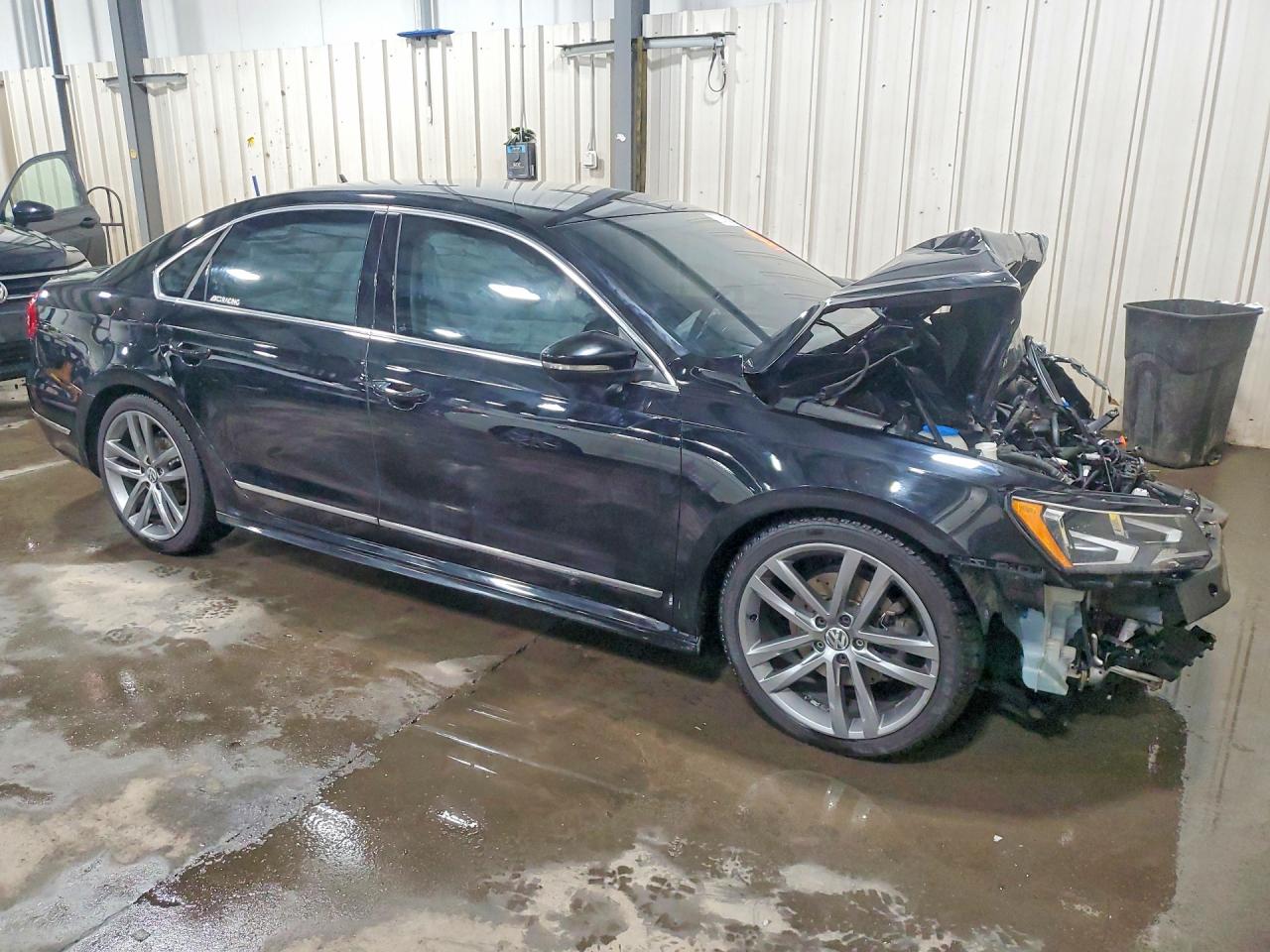 2016 Volkswagen Passat S Black vin: 1VWAT7A30GC064249