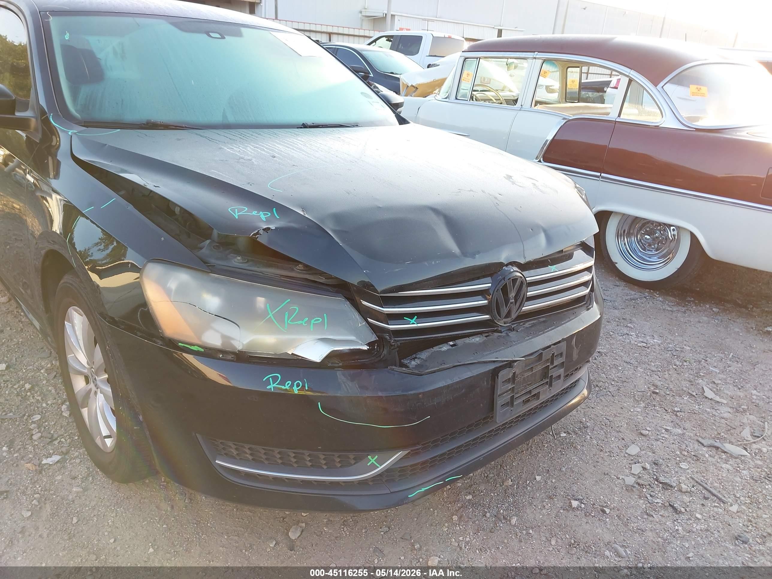 2015 Volkswagen Passat 1.8t Wolfsburg Edition Black vin: 1VWAT7A31FC035101