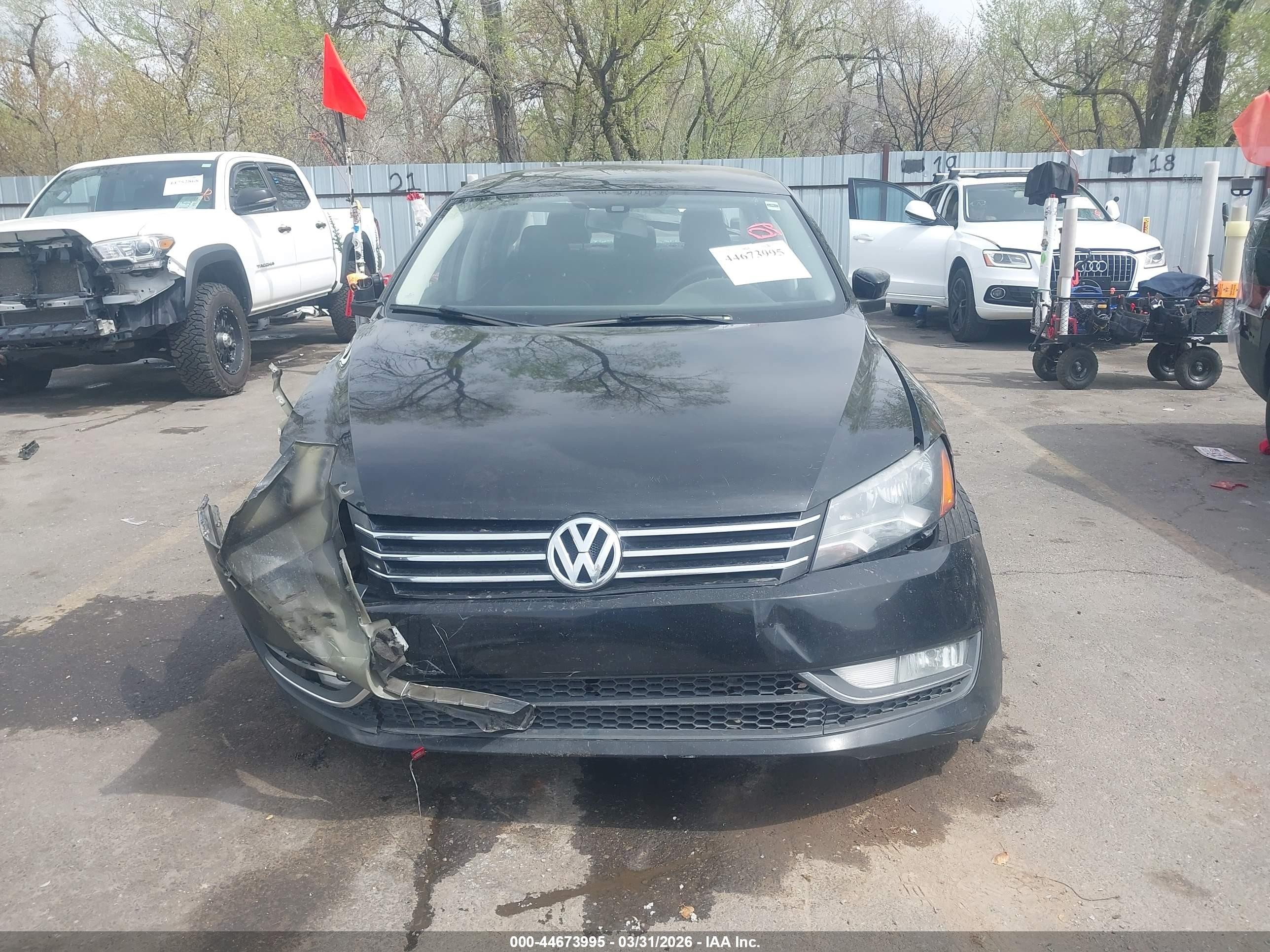 2015 Volkswagen Passat 1.8t Limited Edition Black vin: 1VWAT7A31FC076893