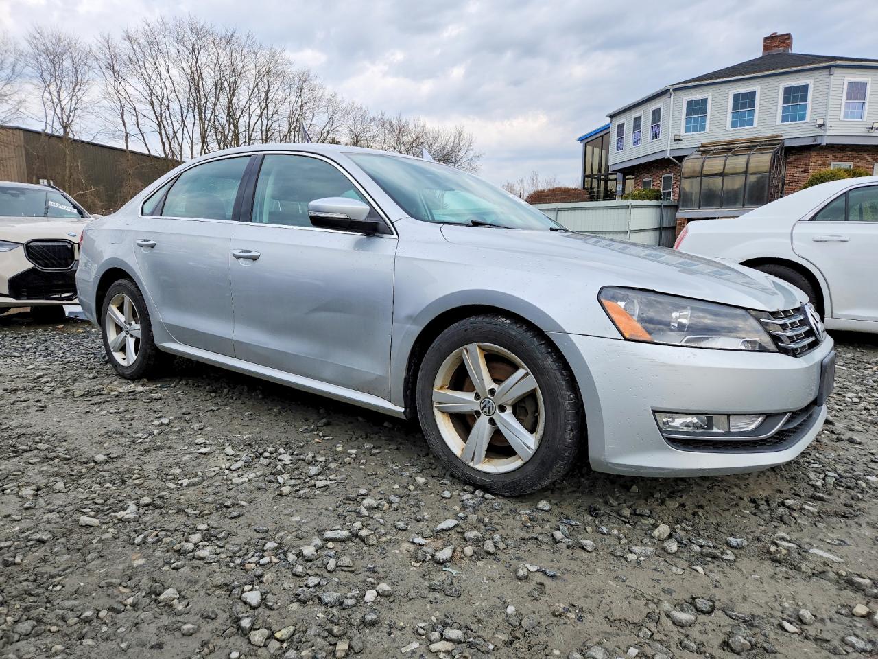 2015 Volkswagen Passat S Silver vin: 1VWAT7A31FC087912