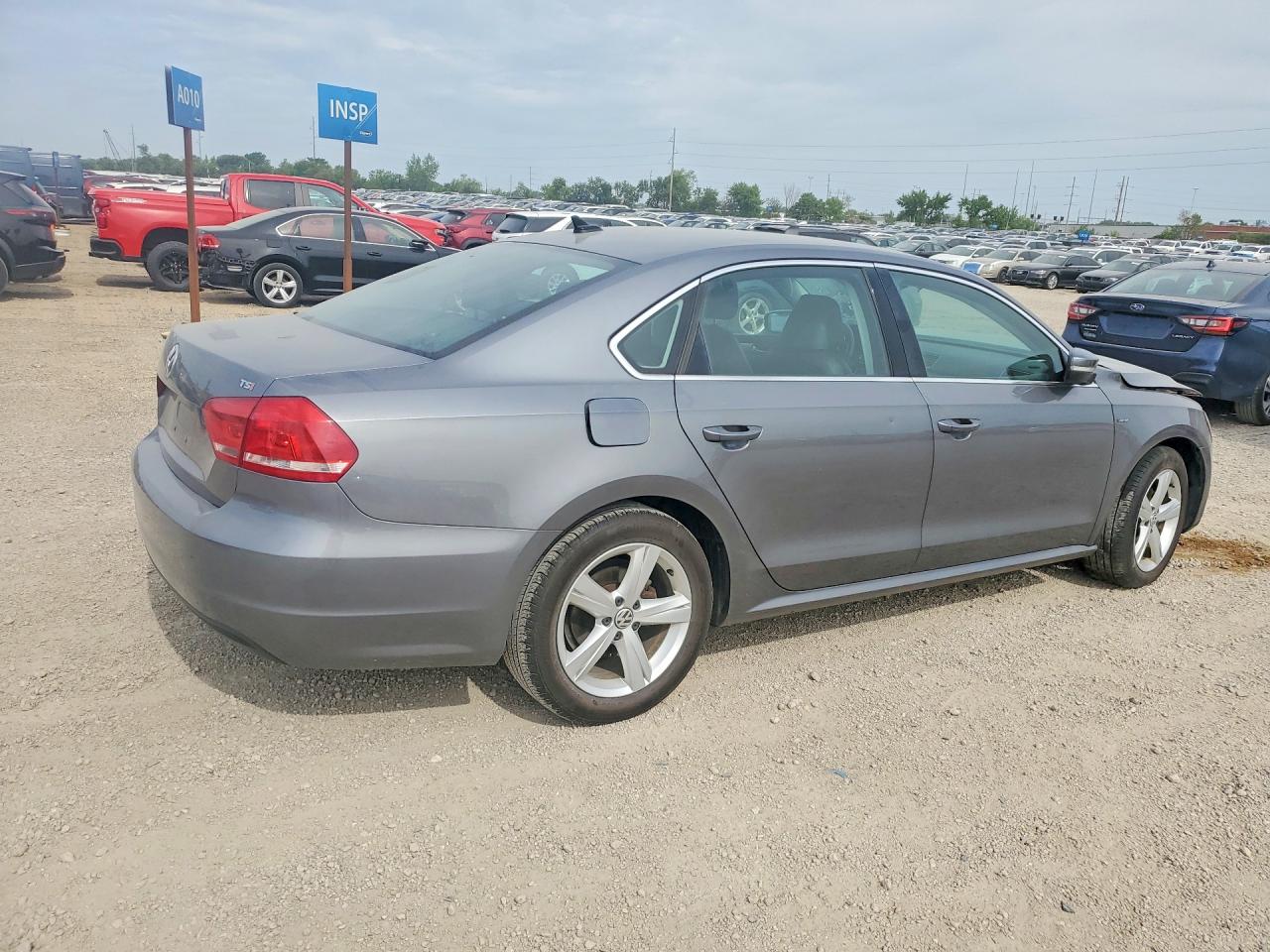 2015 Volkswagen Passat S Charcoal vin: 1VWAT7A31FC099610