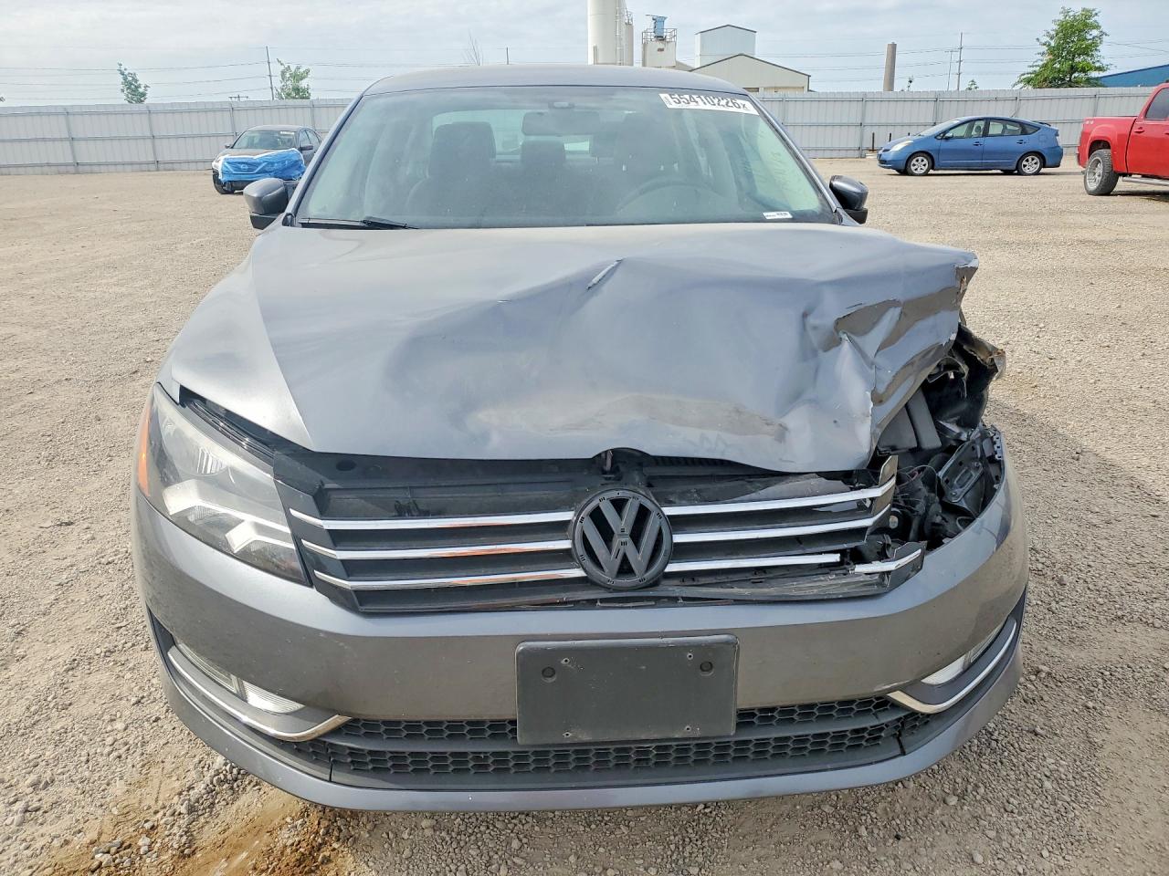 2015 Volkswagen Passat S Charcoal vin: 1VWAT7A31FC099610