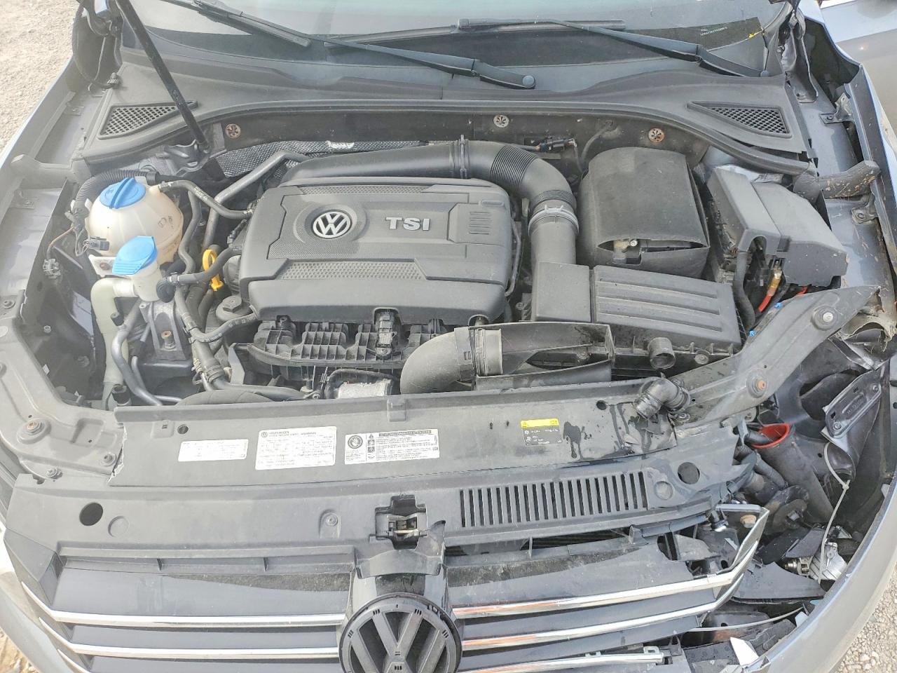 2015 Volkswagen Passat S Charcoal vin: 1VWAT7A31FC099610