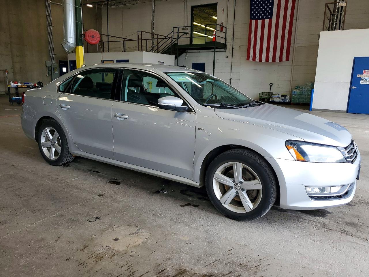 2015 Volkswagen Passat S Silver vin: 1VWAT7A31FC114607
