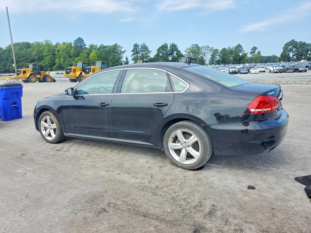 2015 Volkswagen Passat S Black vin: 1VWAT7A31FC117197
