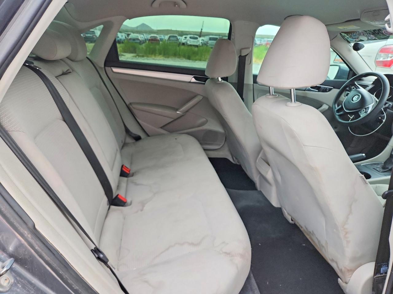 2016 Volkswagen Passat S Gray vin: 1VWAT7A31GC033530