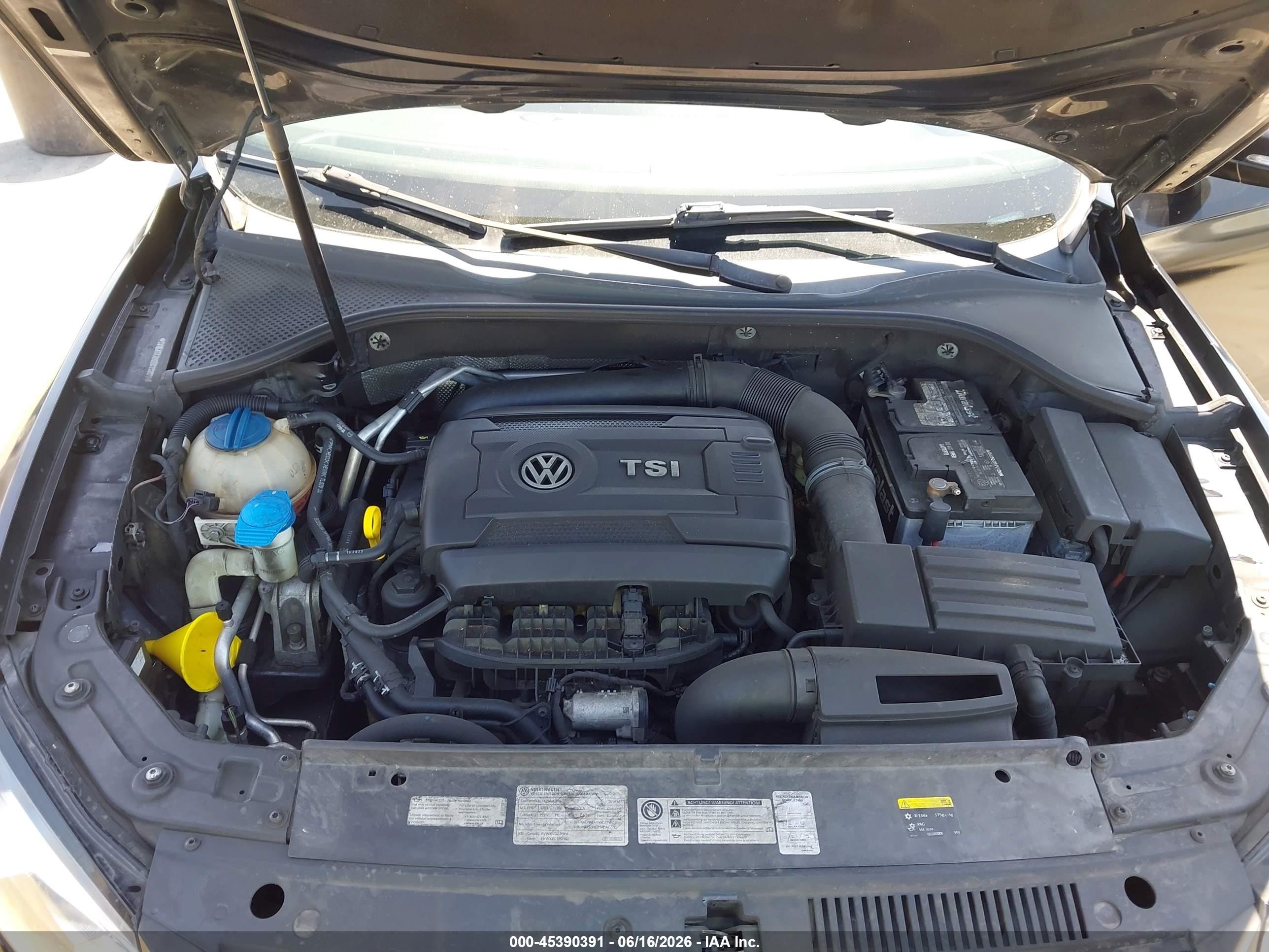 2014 Volkswagen Passat 1.8t Wolfsburg Edition Черный vin: 1VWAT7A32EC112377