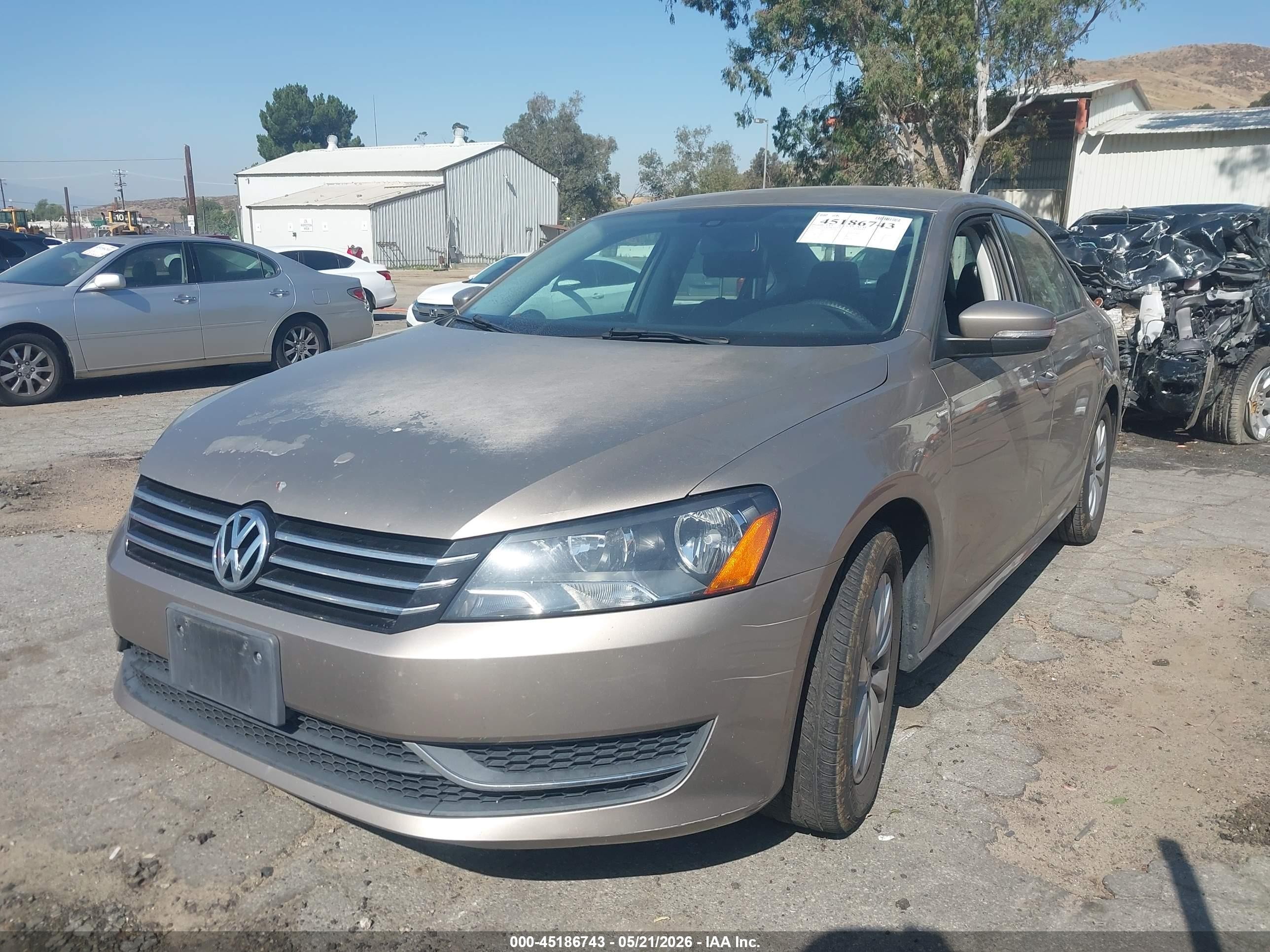 2015 Volkswagen Passat 1.8t Wolfsburg Edition Champagne vin: 1VWAT7A32FC040484