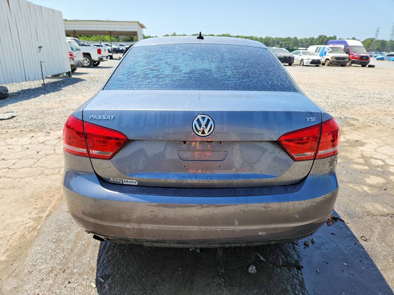 2015 Volkswagen Passat S Charcoal vin: 1VWAT7A32FC120383