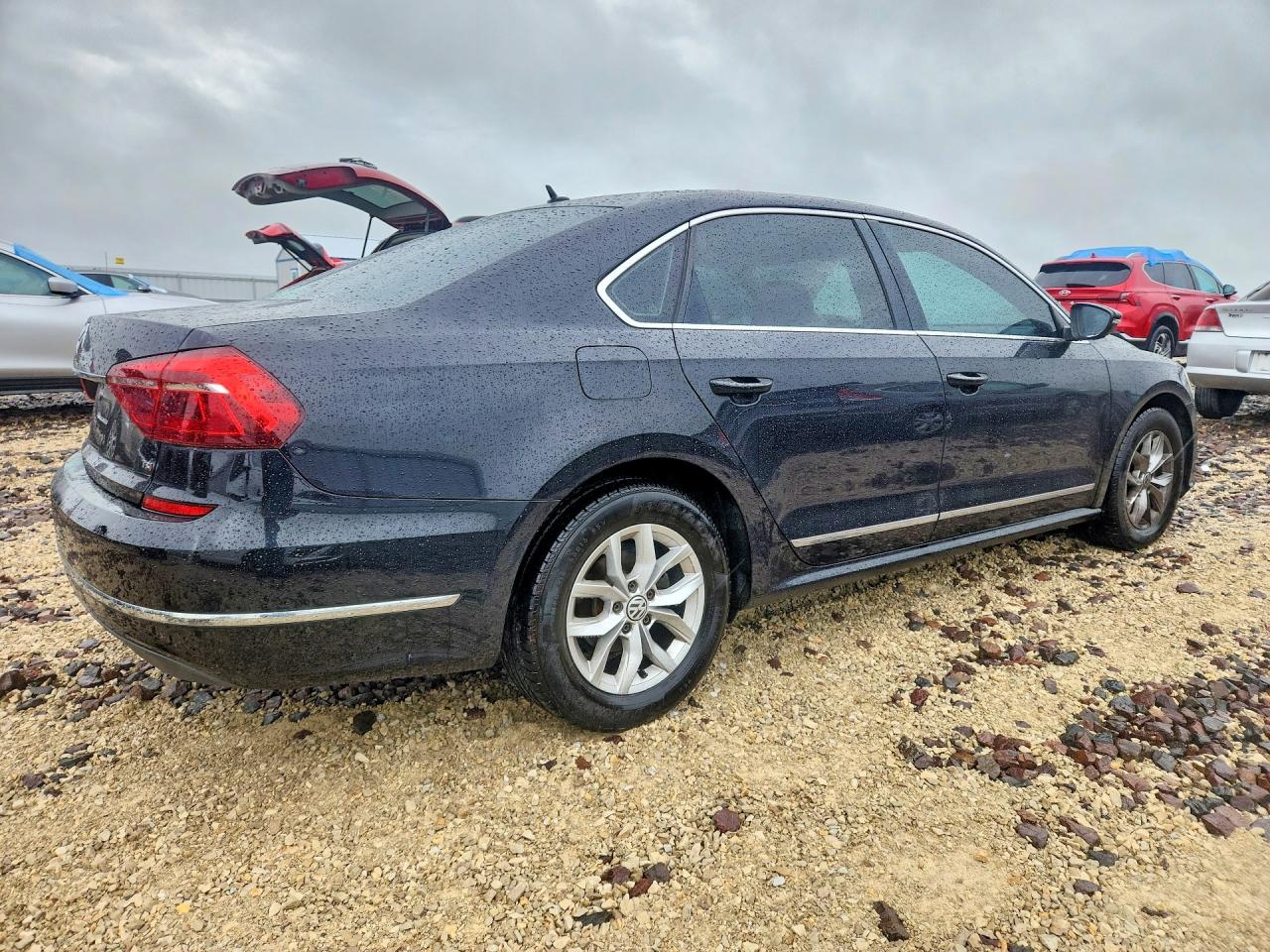 2017 Volkswagen Passat S Black vin: 1VWAT7A32HC048541