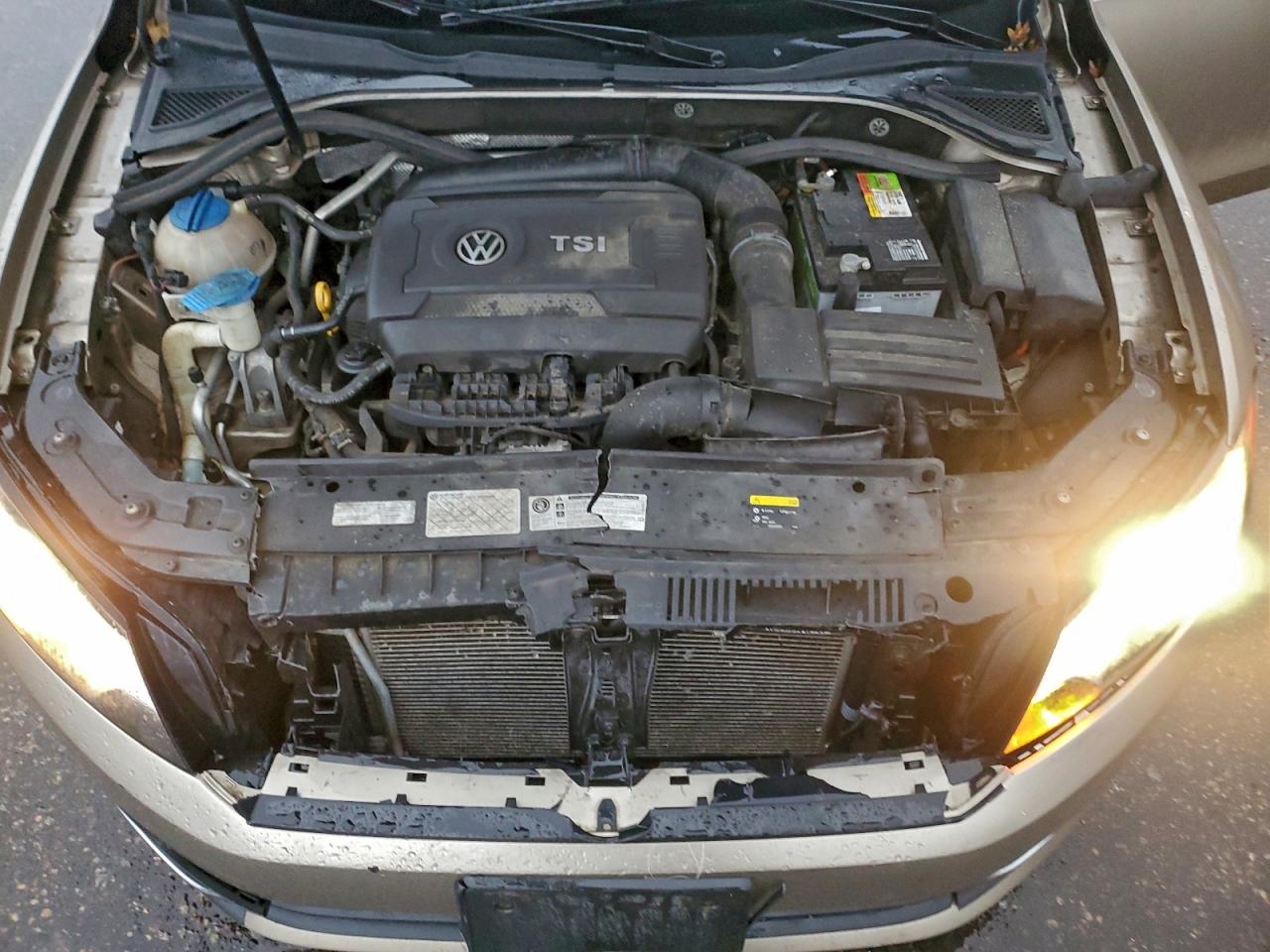 2015 Volkswagen Passat S Tan vin: 1VWAT7A33FC040137