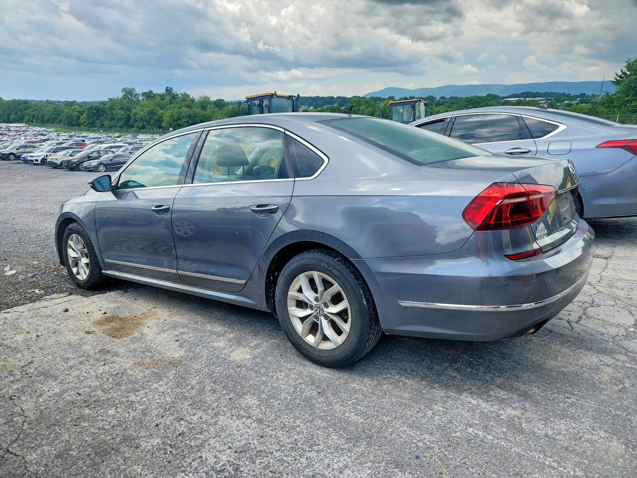 2017 Volkswagen Passat S Gray vin: 1VWAT7A33HC030209