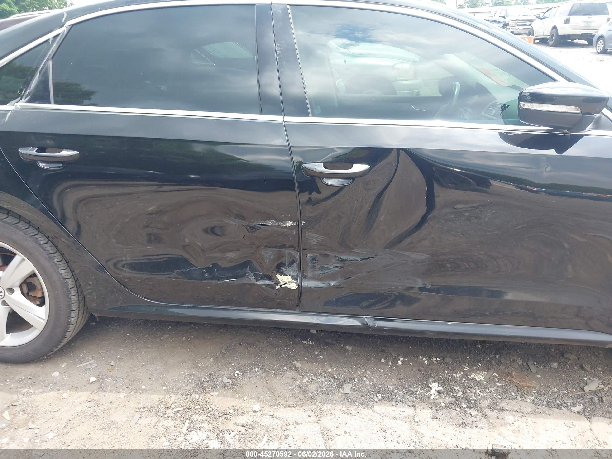 2014 Volkswagen Passat 1.8t Wolfsburg Edition Черный vin: 1VWAT7A34EC041568