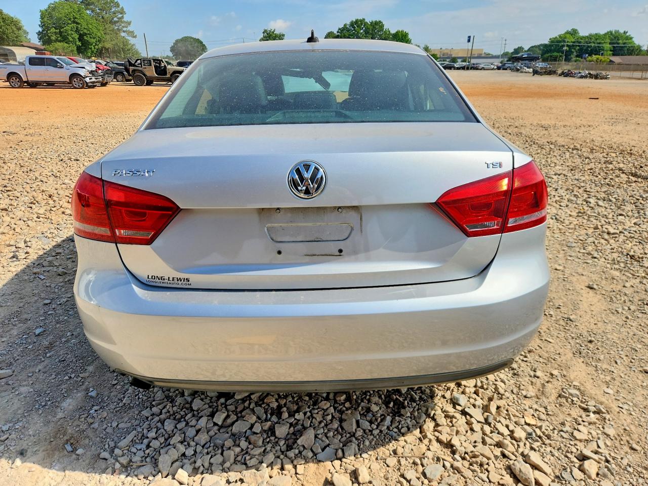 2015 Volkswagen Passat S Silver vin: 1VWAT7A34FC017191