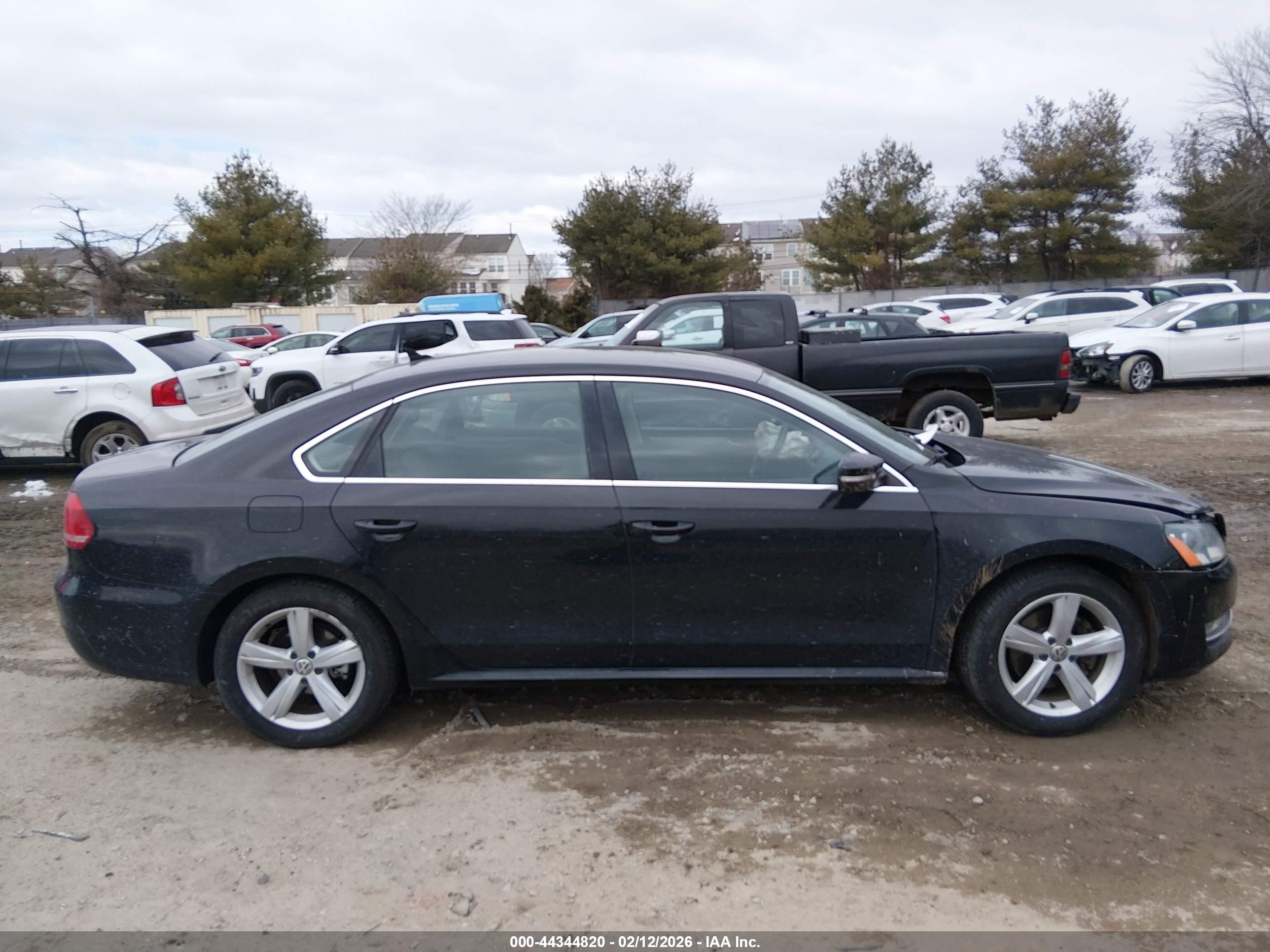 2015 Volkswagen Passat 1.8t Limited Edition Black vin: 1VWAT7A34FC076676