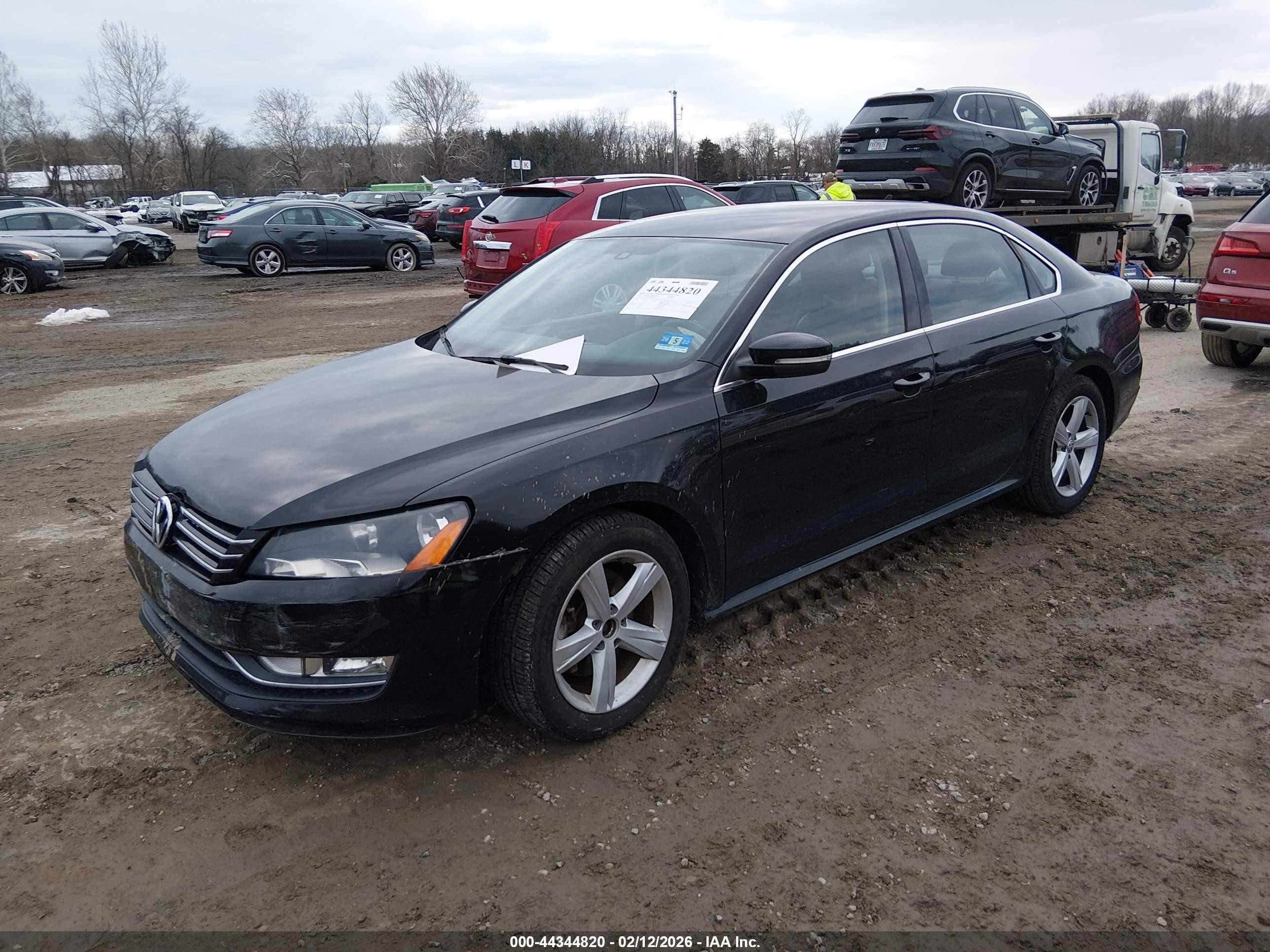 2015 Volkswagen Passat 1.8t Limited Edition Black vin: 1VWAT7A34FC076676