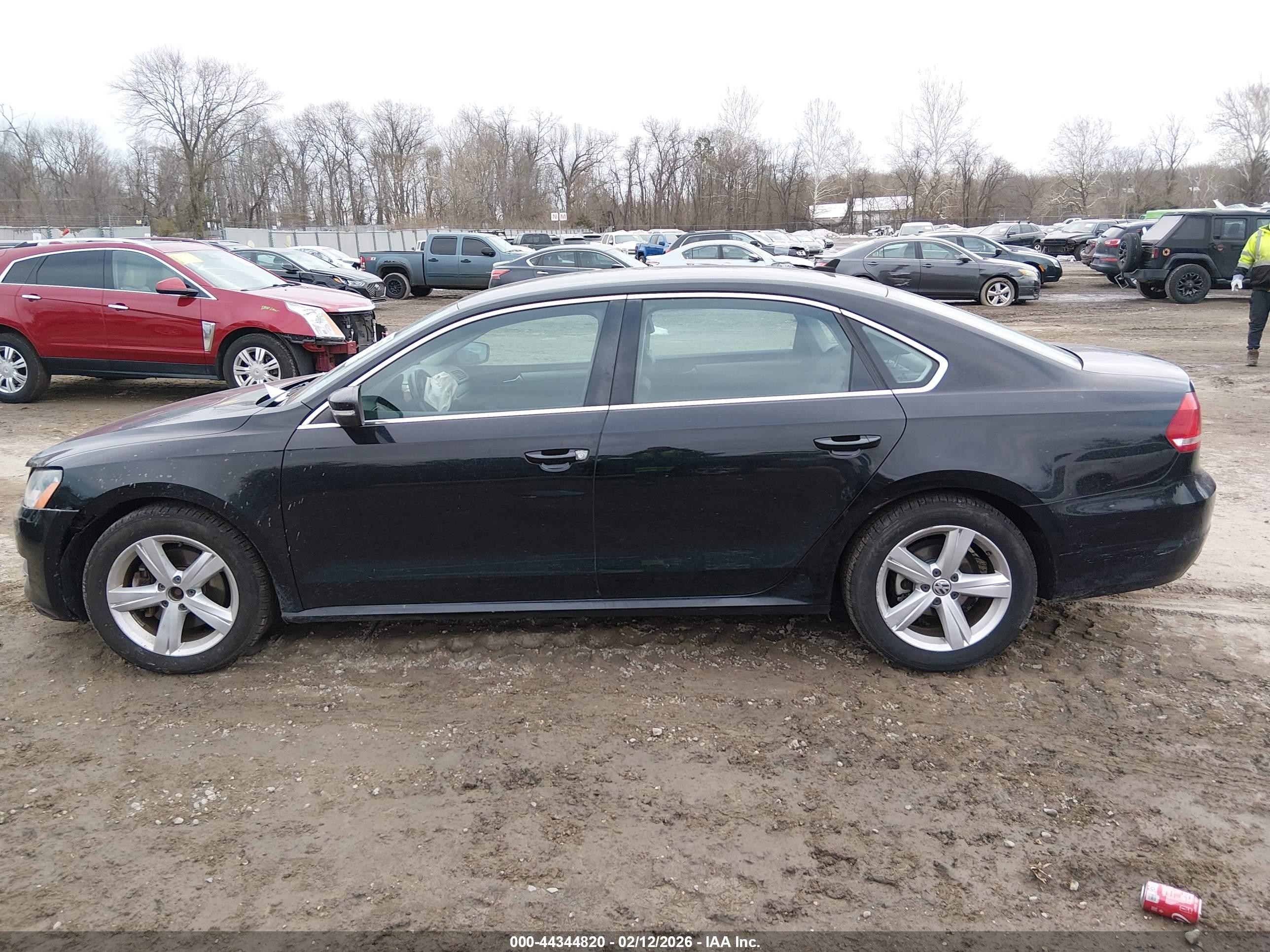 2015 Volkswagen Passat 1.8t Limited Edition Black vin: 1VWAT7A34FC076676